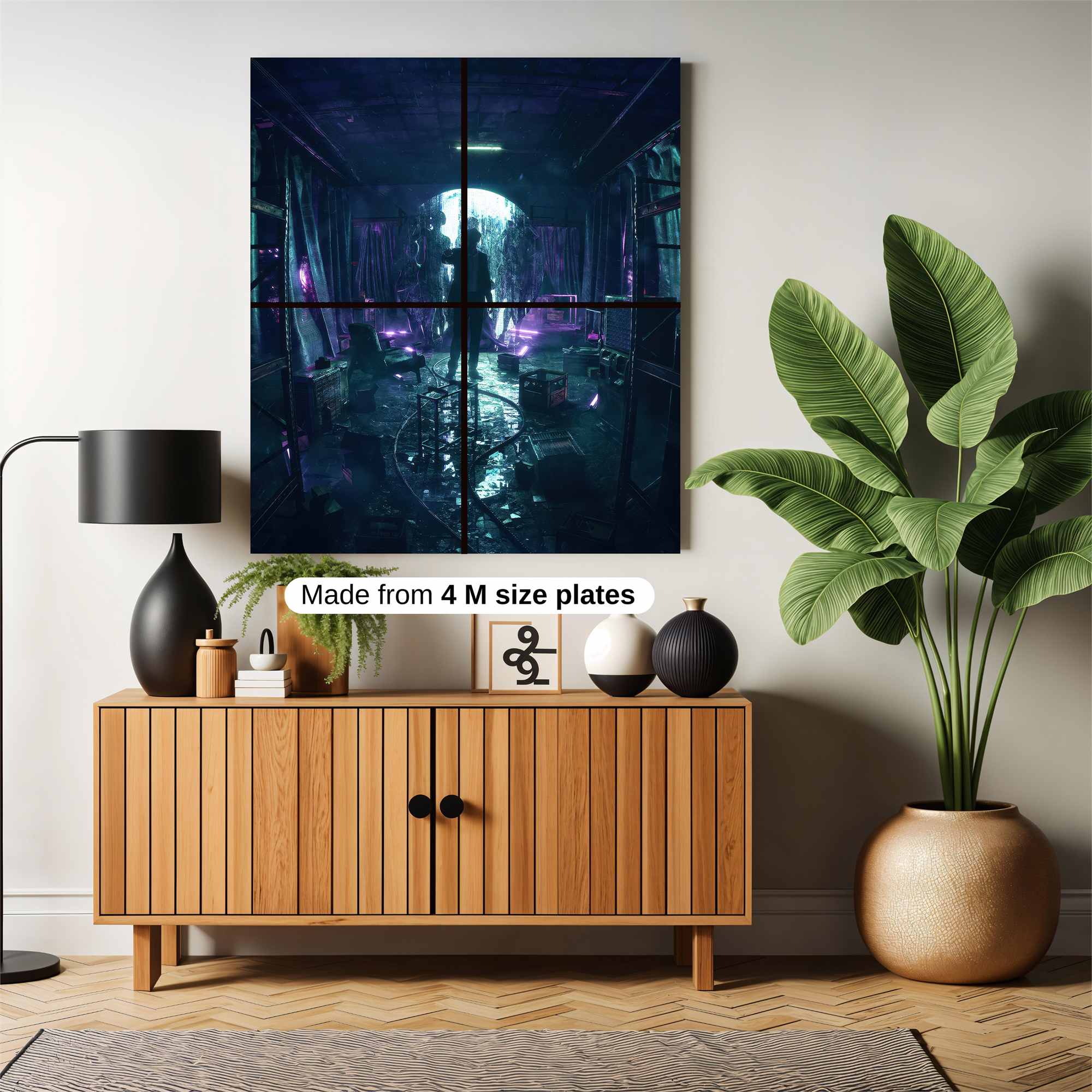 Shadowed Escape Safe Wall Magnetic / M