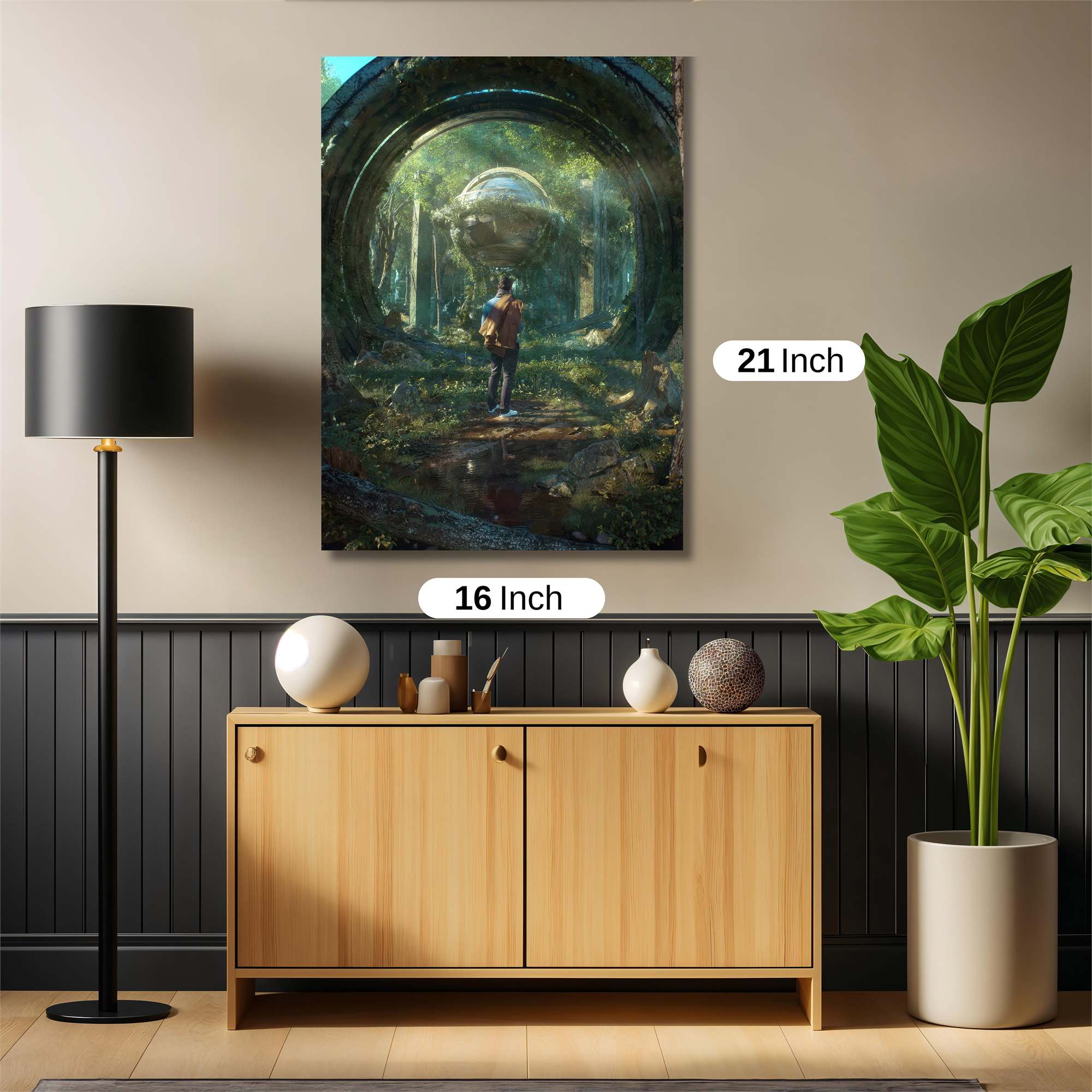 Sphere Enigma Safe Wall Magnetic / M