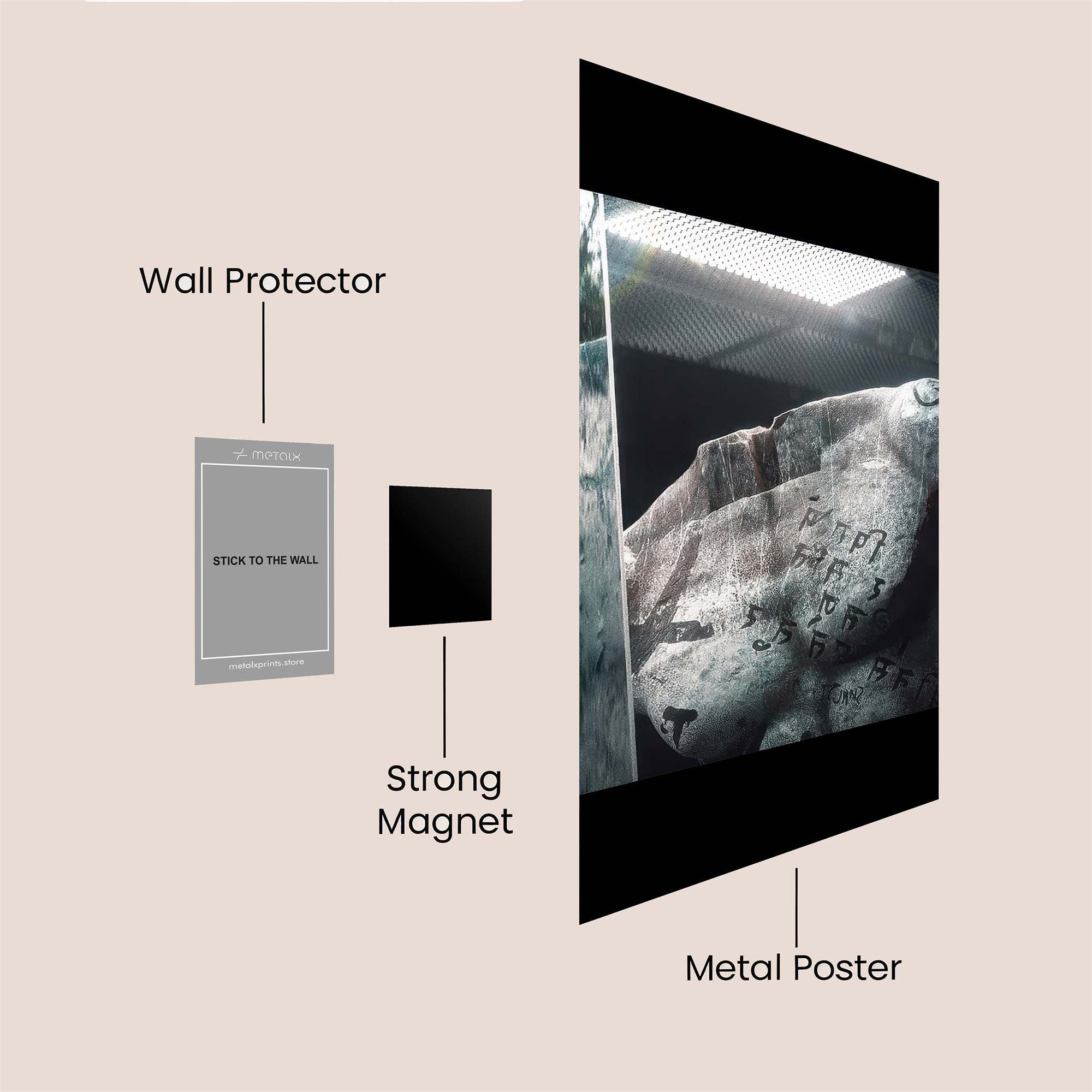 Gandalf Enigmatic Safe Wall Magnetic / M