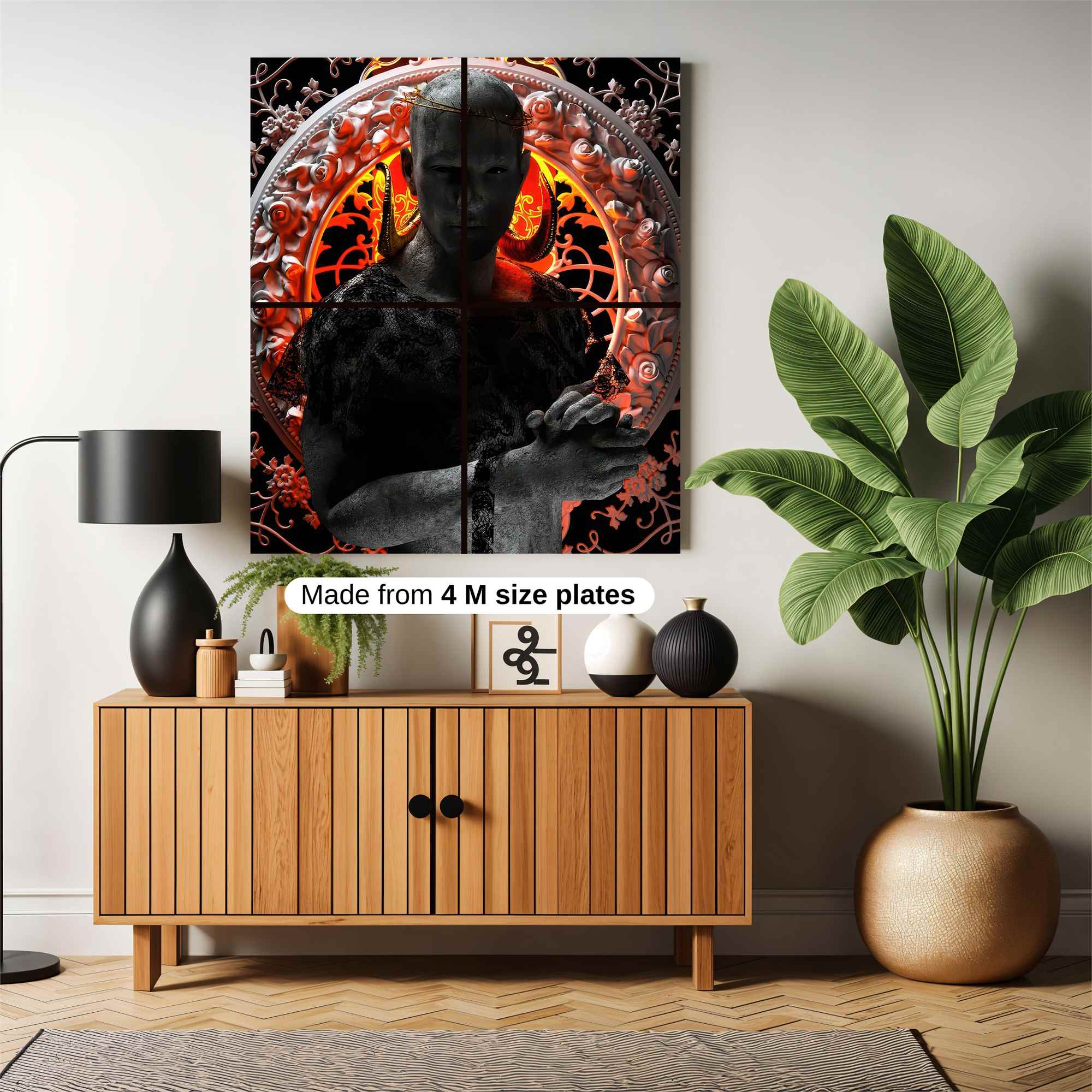 Demon Enigma Safe Wall Magnetic / M