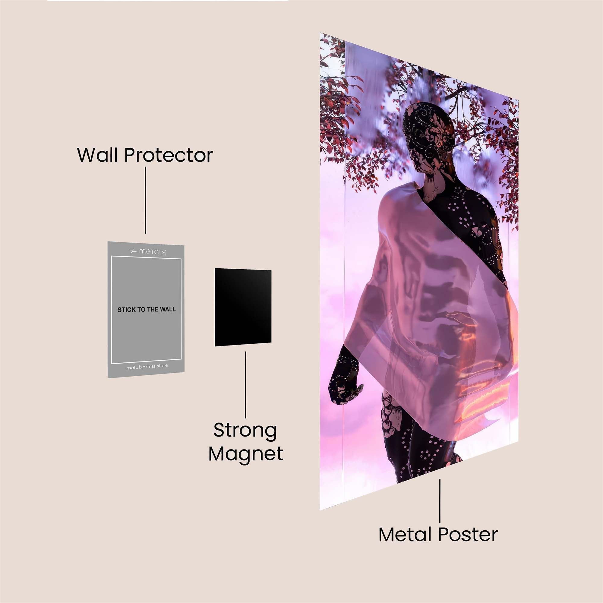 Mystic Wanderer Safe Wall Magnetic / M