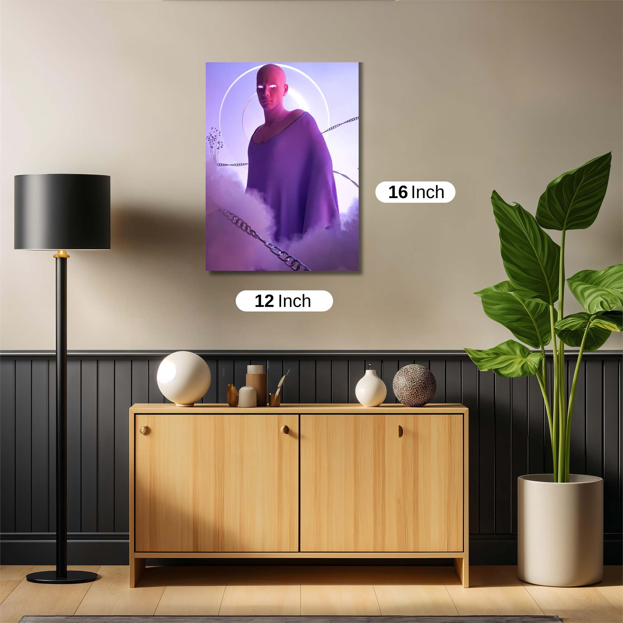 Mystic Aura Safe Wall Magnetic / M