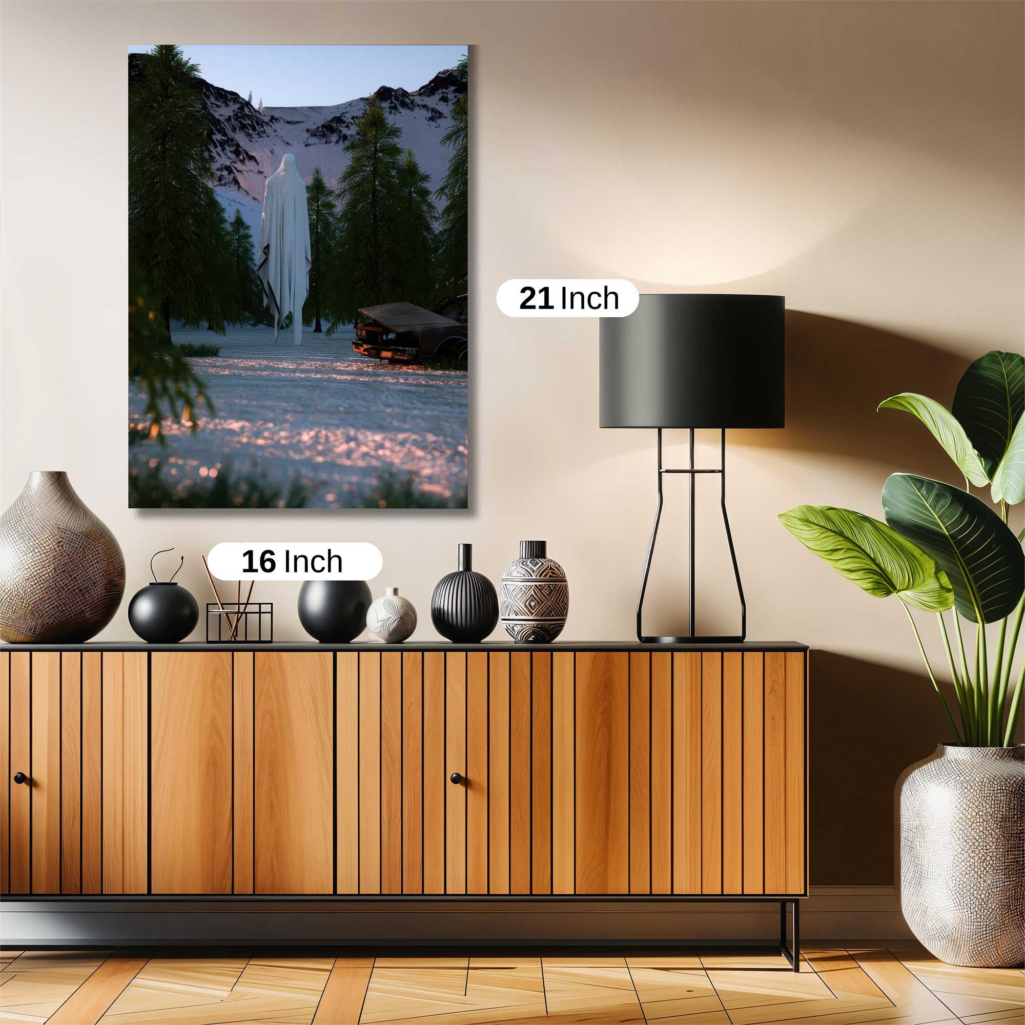 Ghostly Serenity Safe Wall Magnetic / M