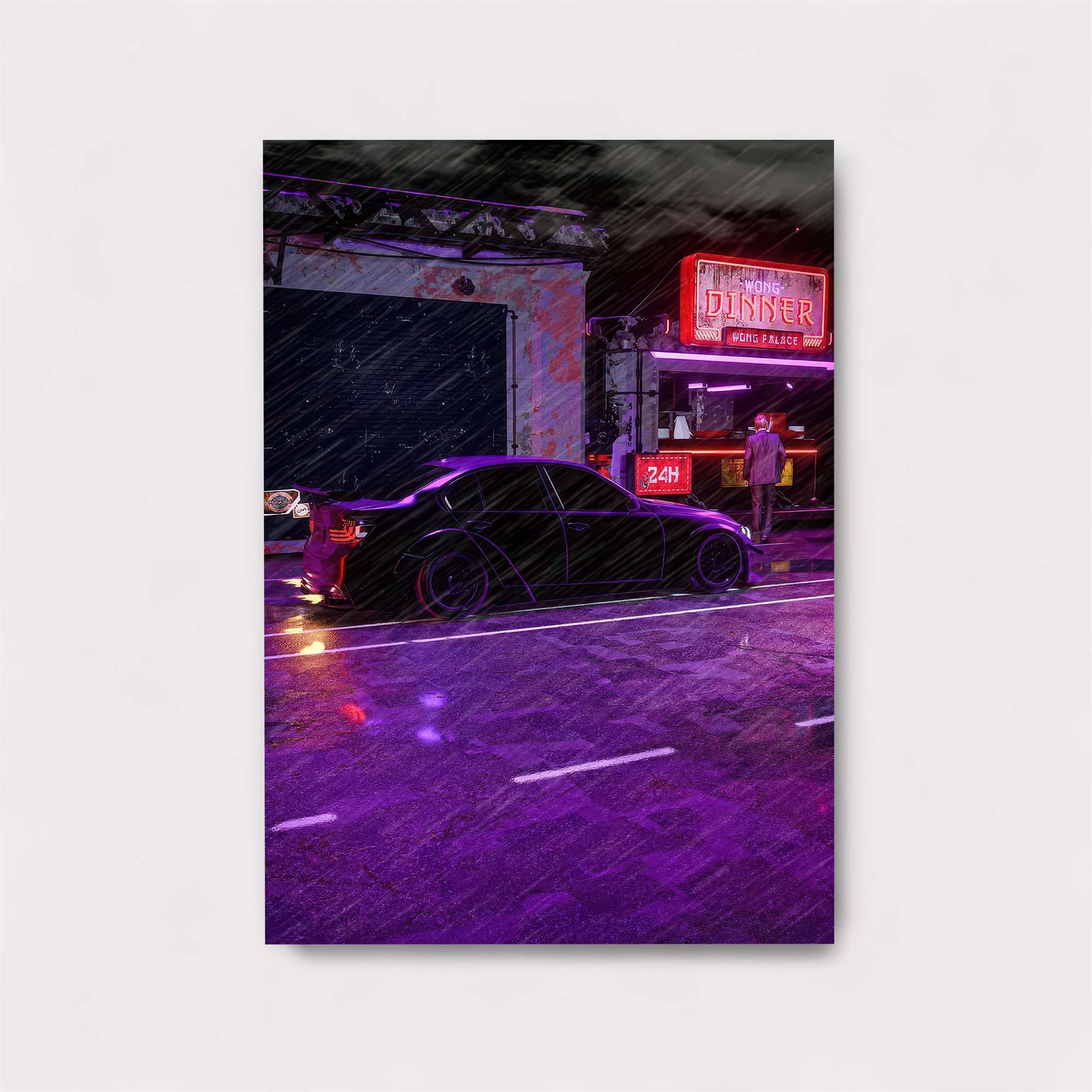 Neon Noir Safe Wall Magnetic / M