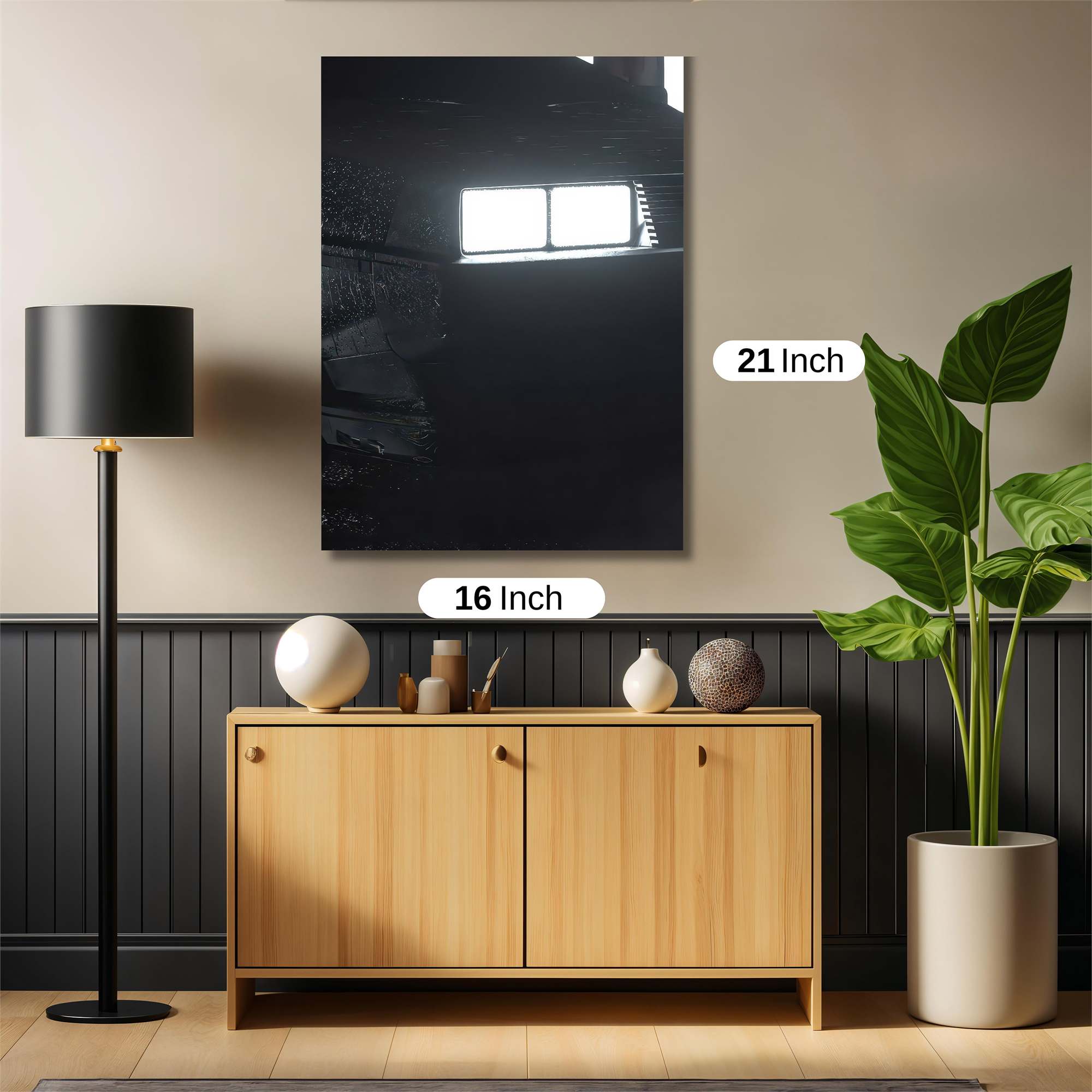 Monk's Serenity Safe Wall Magnetic / M