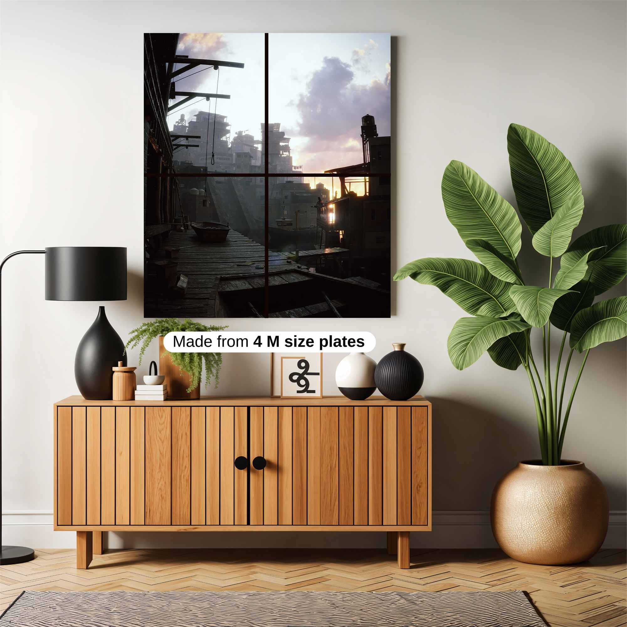 Dystopian Dawn Safe Wall Magnetic / M