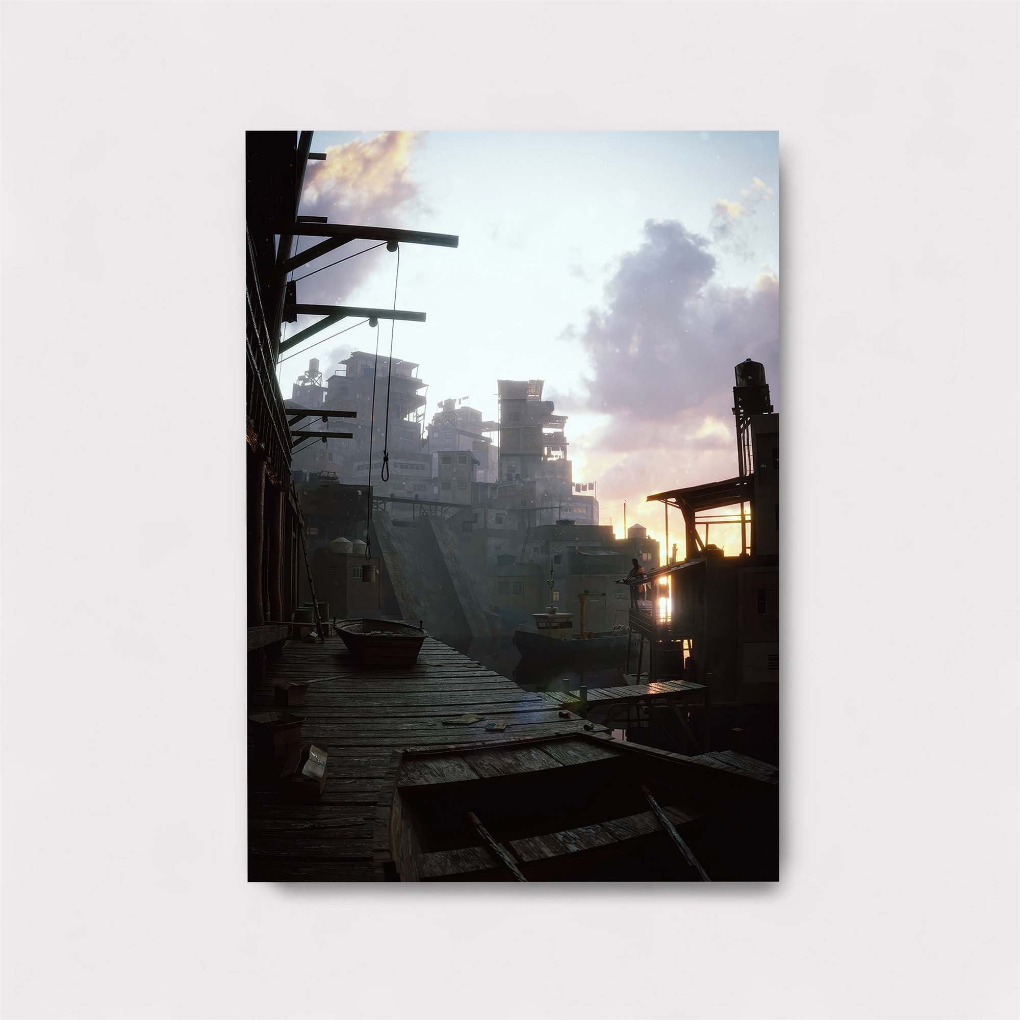 Dystopian Dawn Safe Wall Magnetic / M