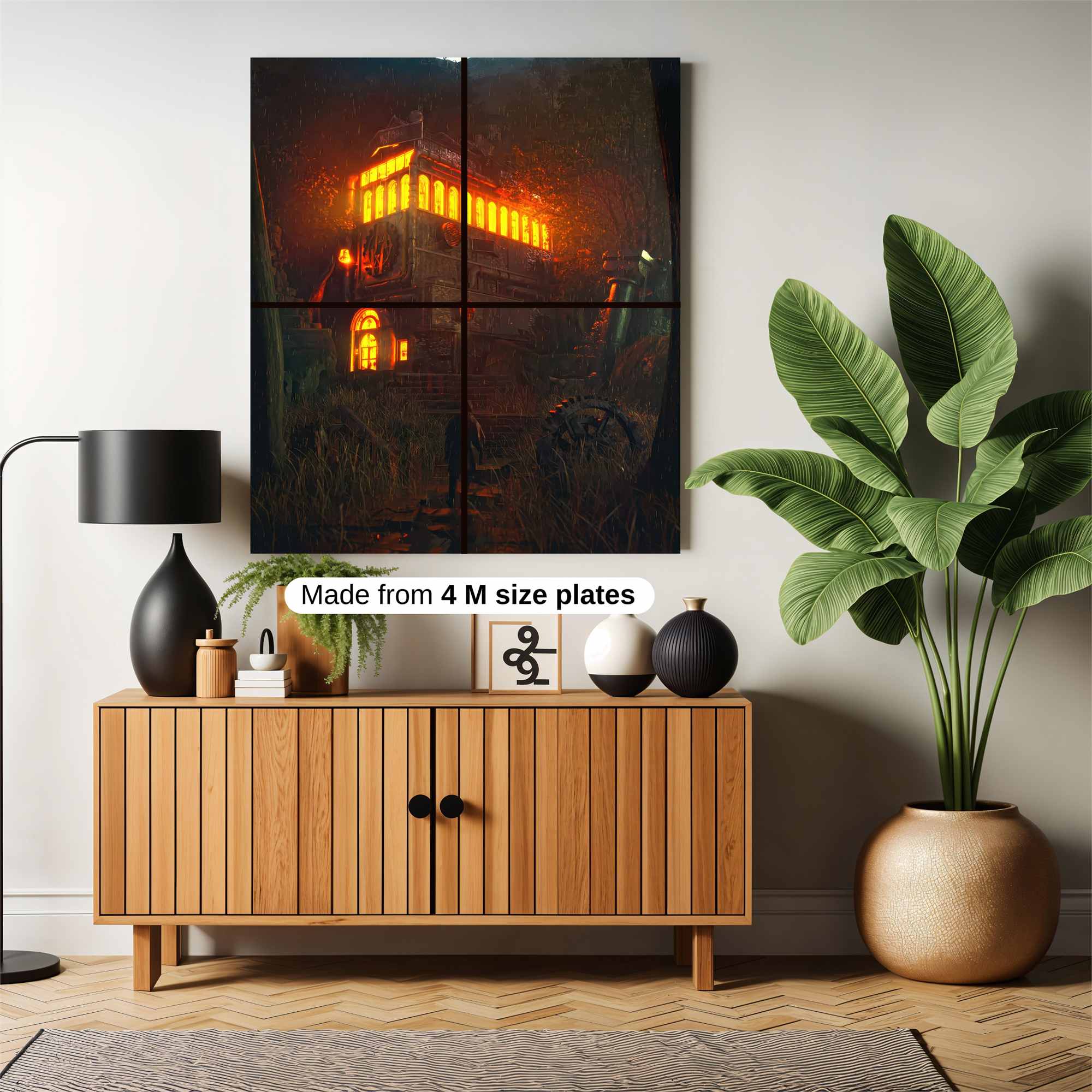Mystery Ablaze Safe Wall Magnetic / M