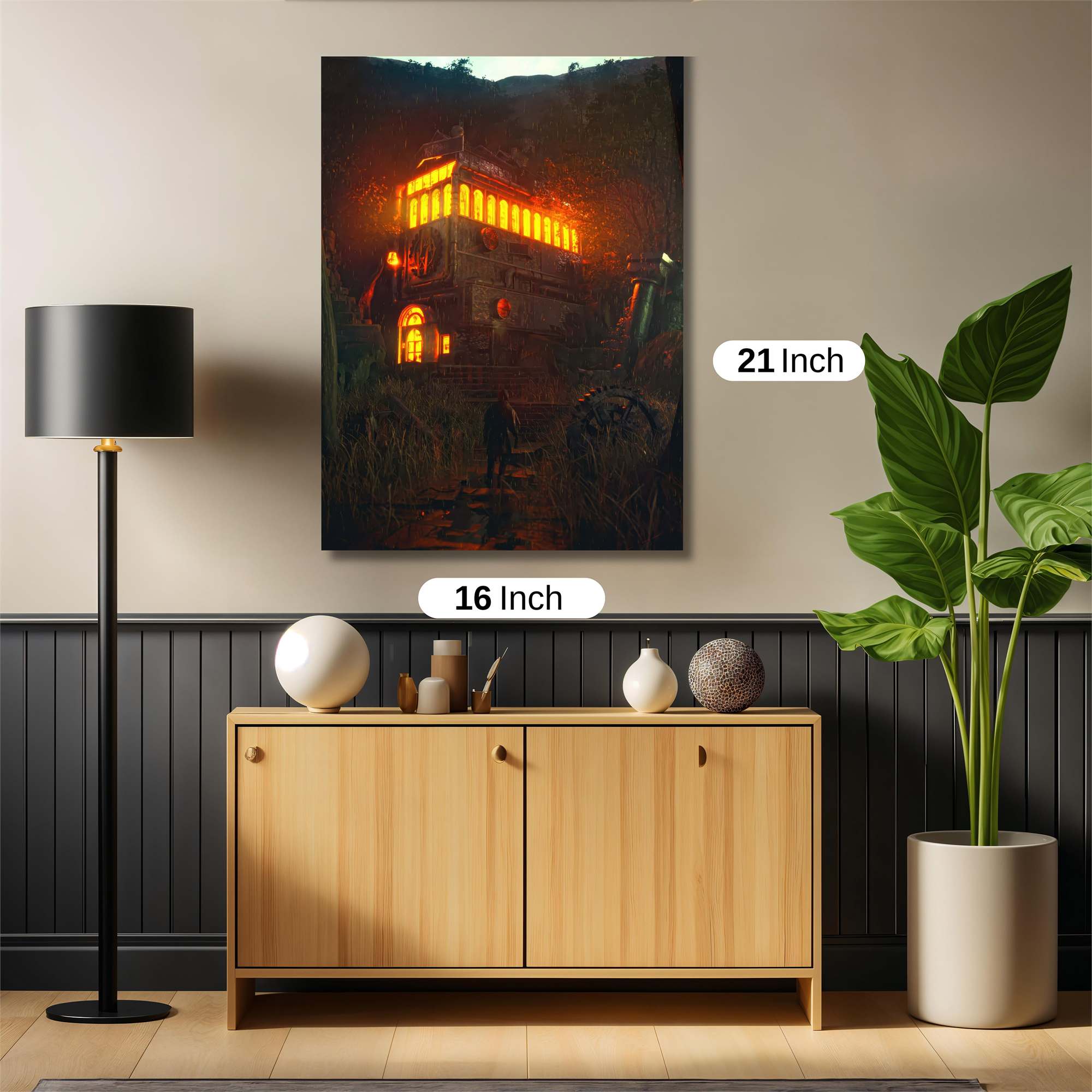 Mystery Ablaze Safe Wall Magnetic / M