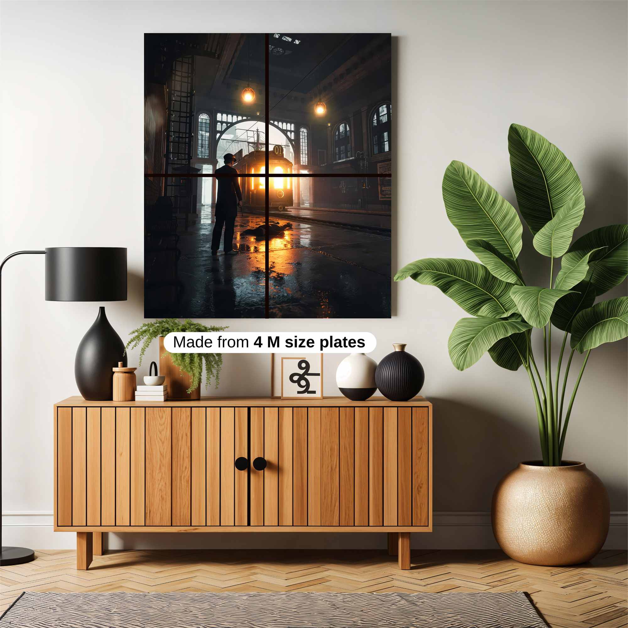 Tram Twilight Safe Wall Magnetic / M
