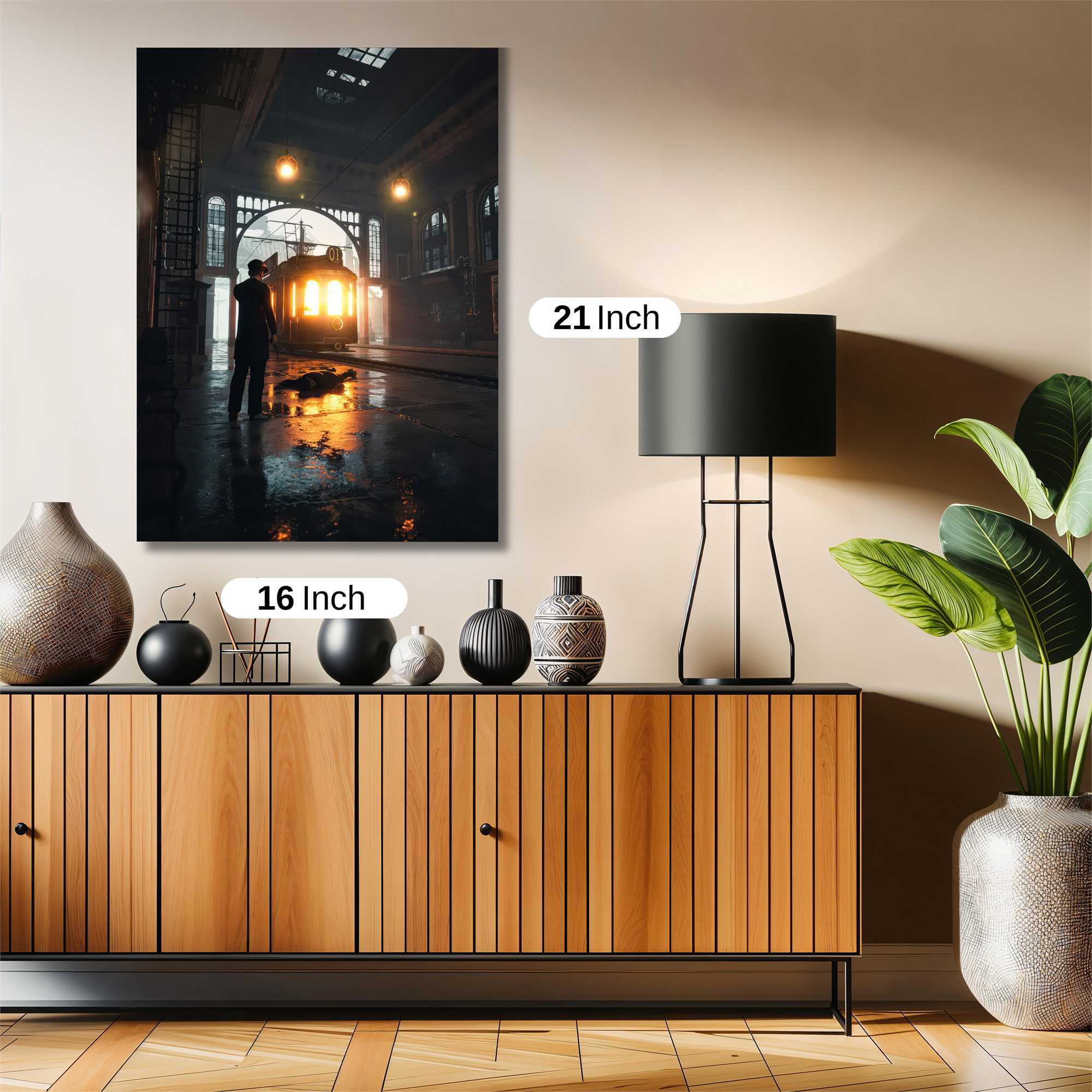 Tram Twilight Safe Wall Magnetic / M