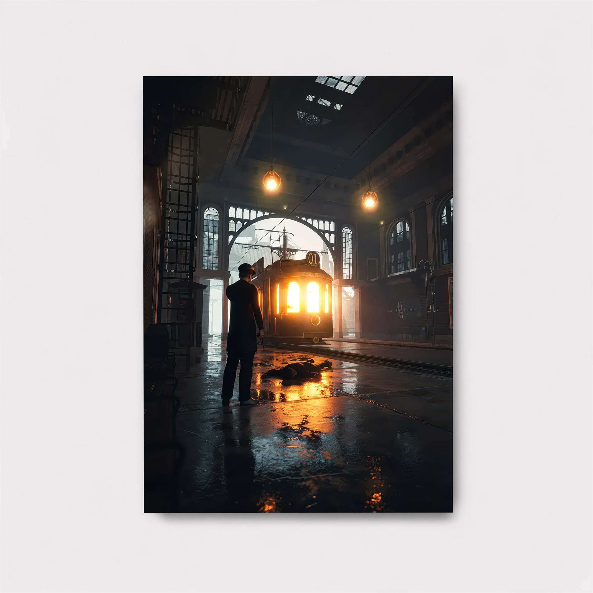 Tram Twilight Safe Wall Magnetic / M
