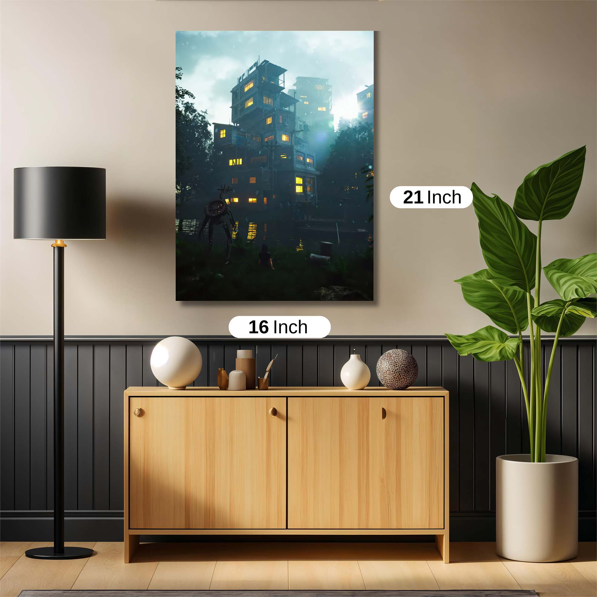 Mystery Towers Safe Wall Magnetic / M