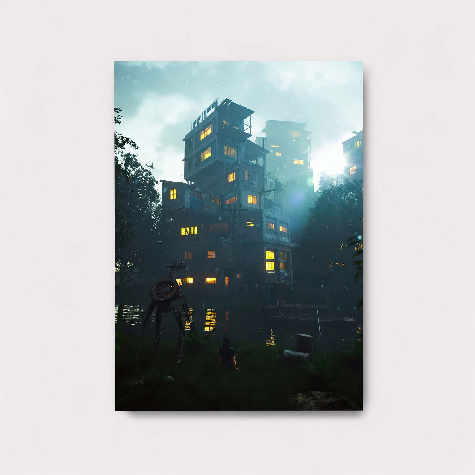 Mystery Towers Safe Wall Magnetic / M