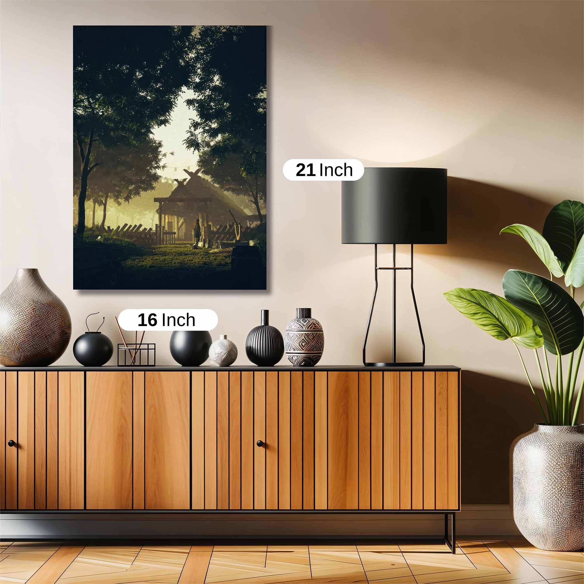 Cabin Serenity Safe Wall Magnetic / M