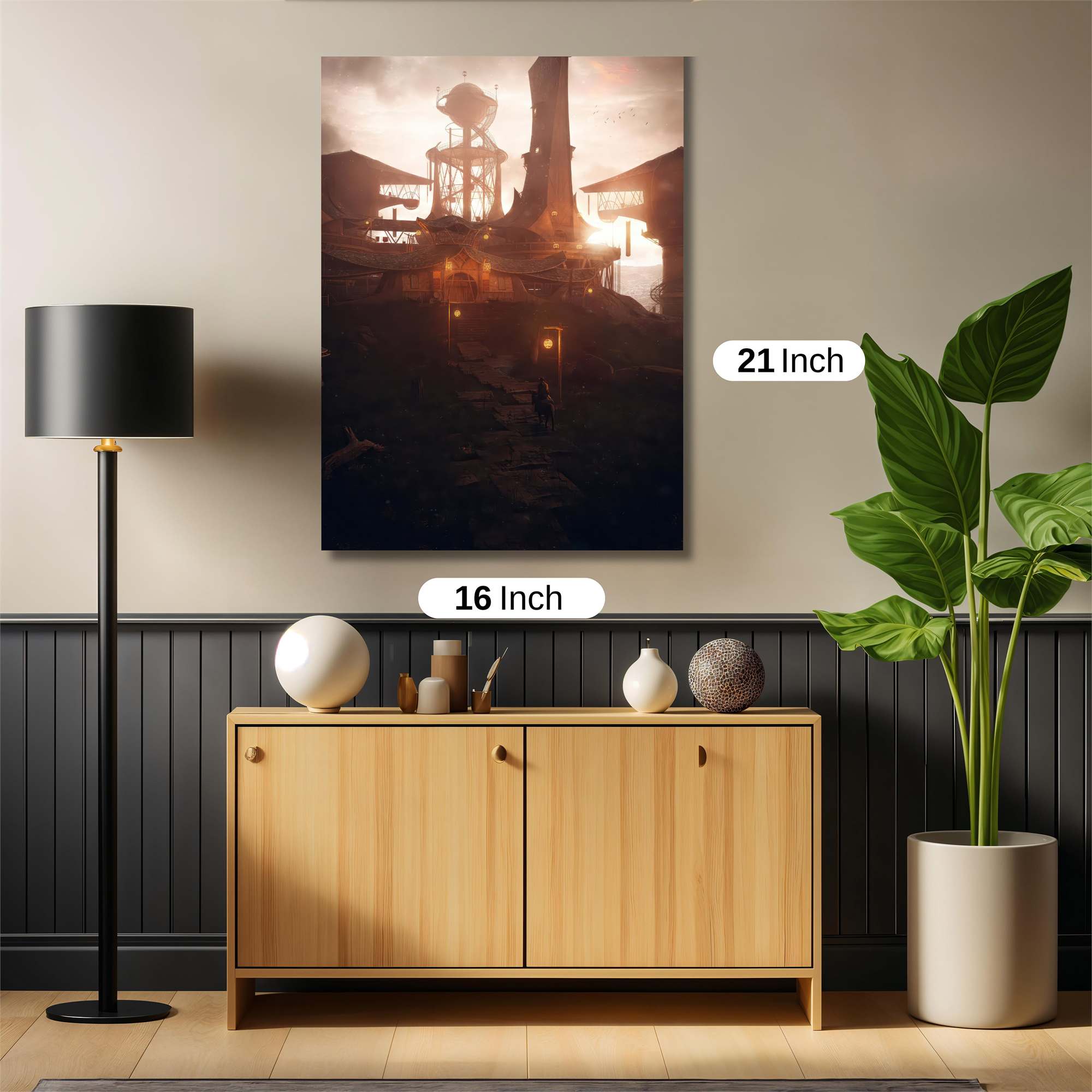Outpost Dawn Safe Wall Magnetic / M