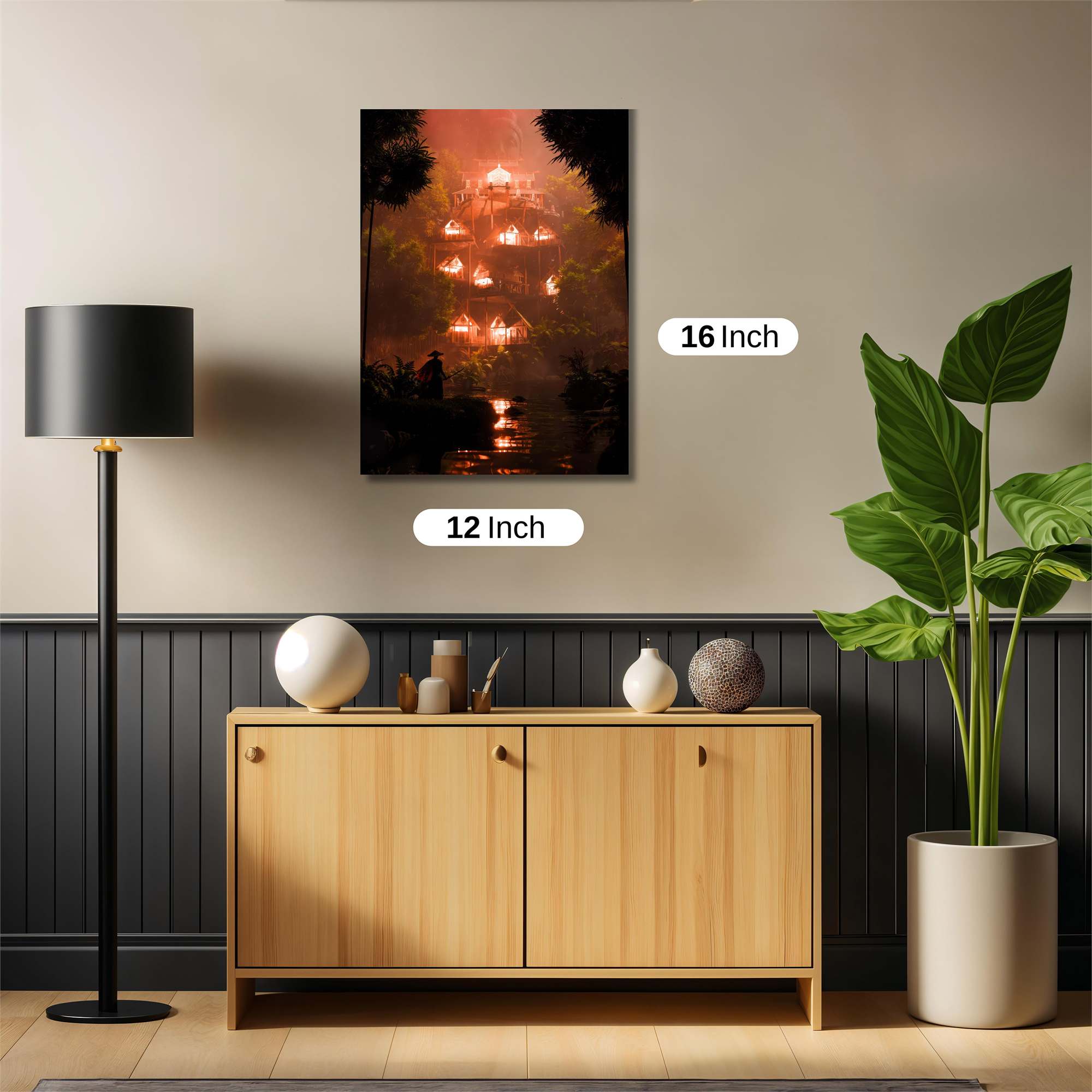 Lantern Serenity Safe Wall Magnetic / M