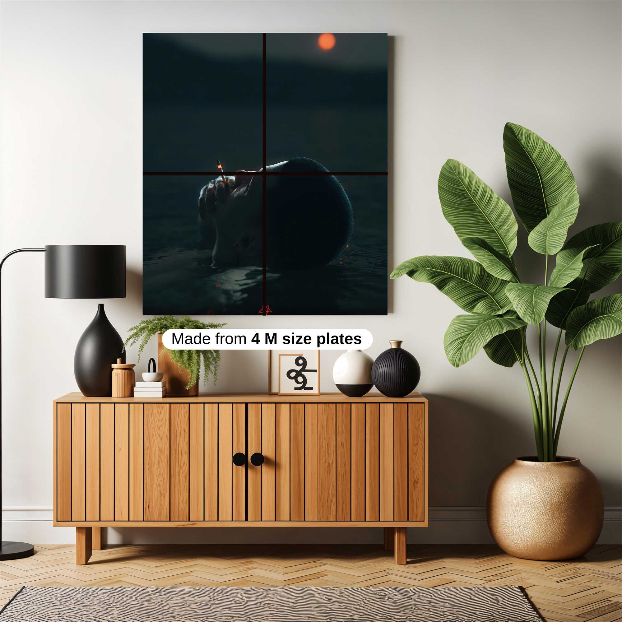 Drowning Despair Safe Wall Magnetic / M