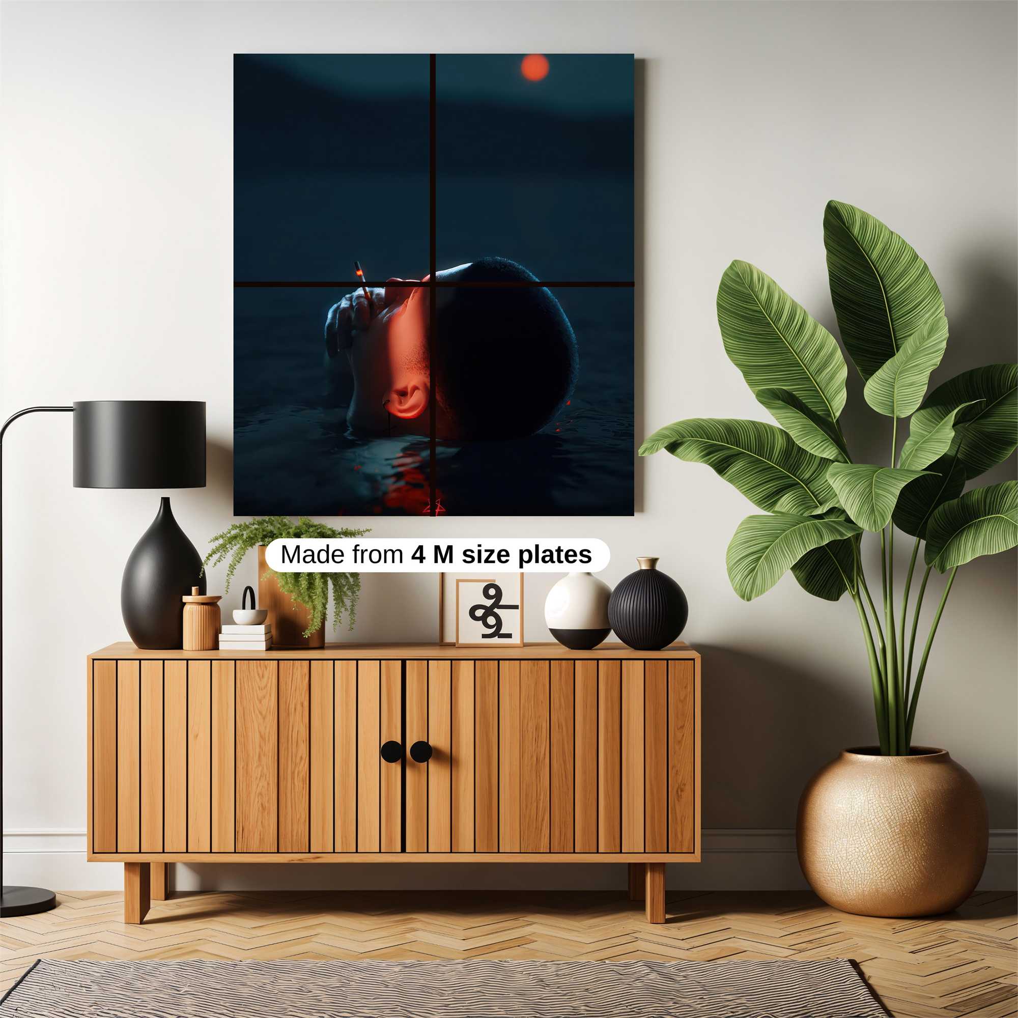 Sunset Solitude Safe Wall Magnetic / M