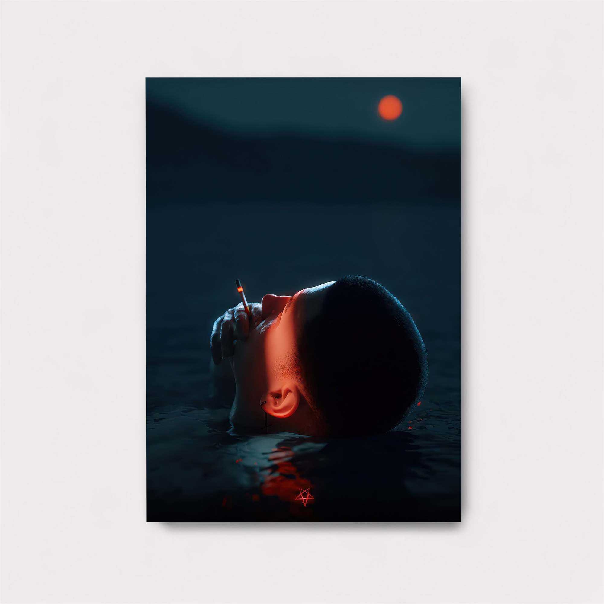 Sunset Solitude Safe Wall Magnetic / M