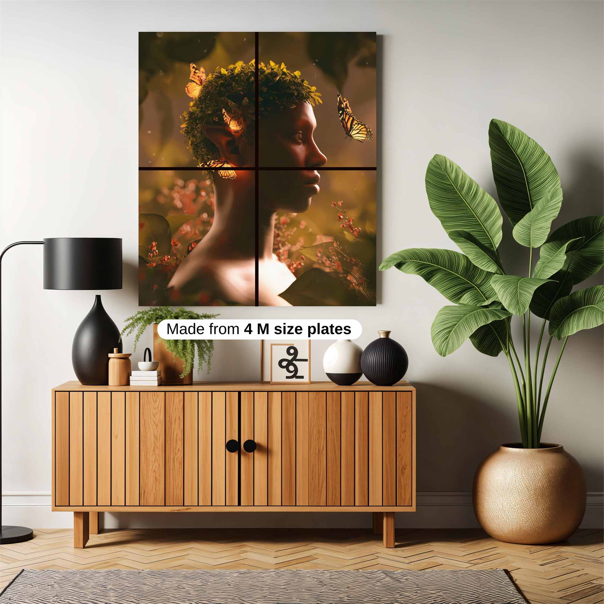 Butterfly Serenity Safe Wall Magnetic / M