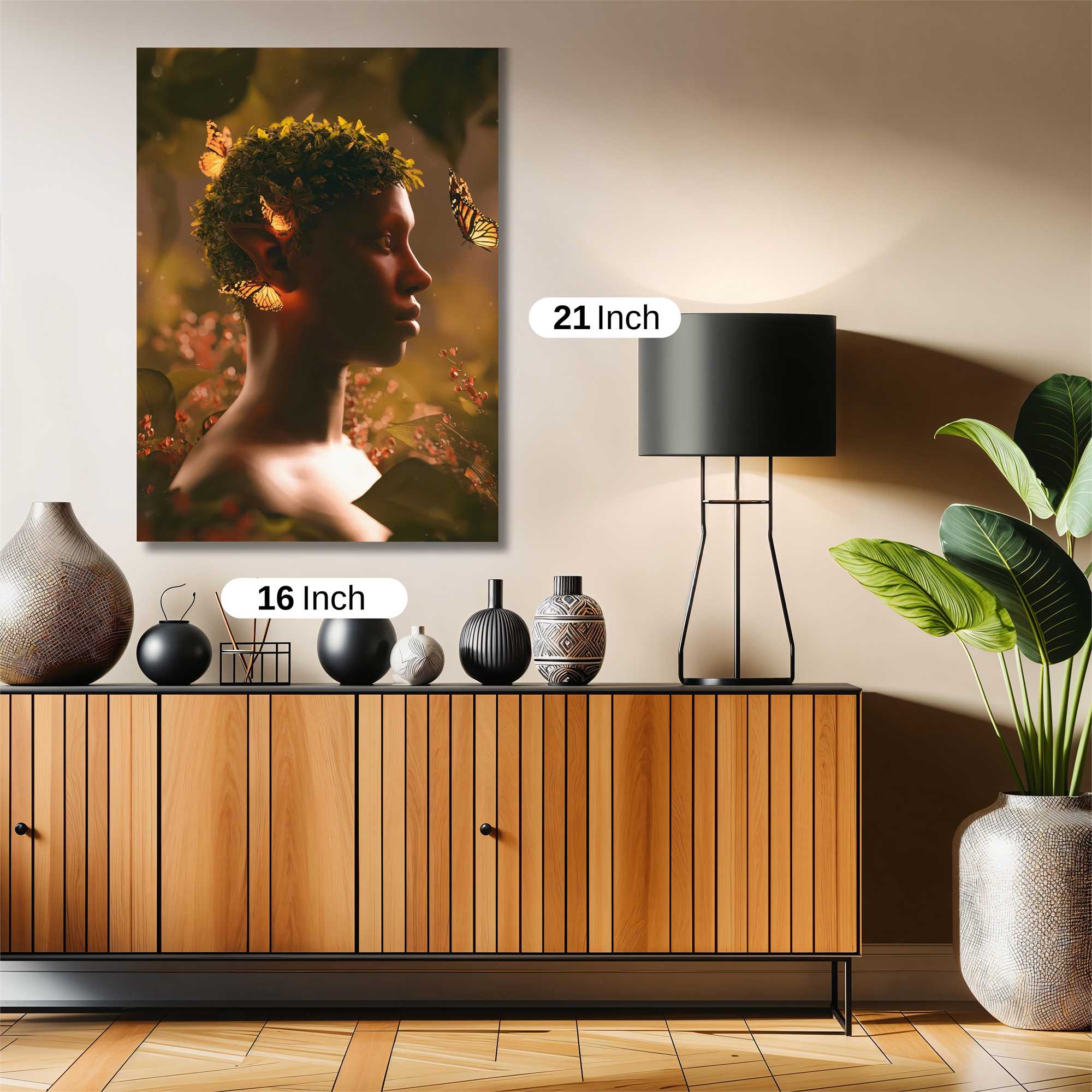 Butterfly Serenity Safe Wall Magnetic / M