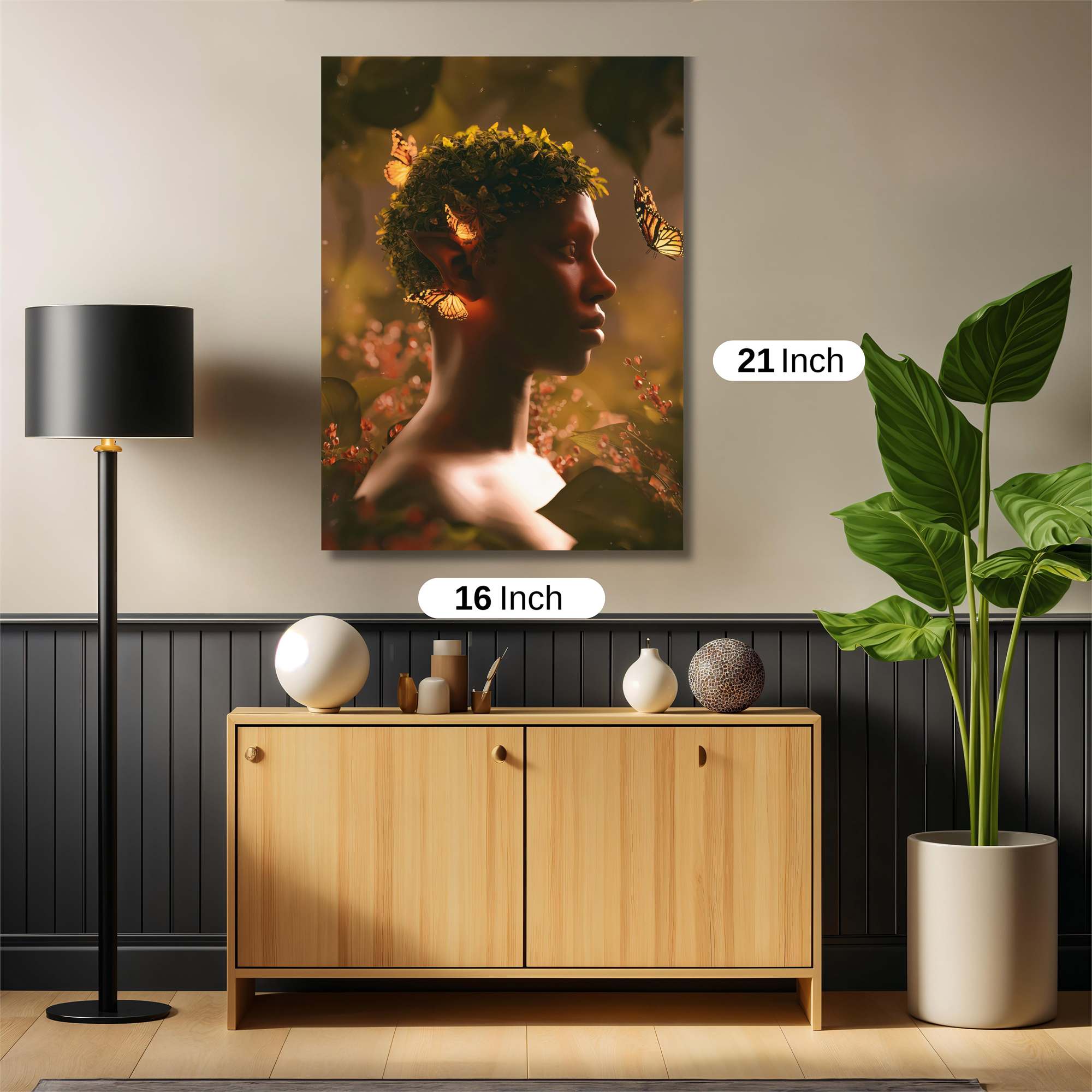 Butterfly Serenity Safe Wall Magnetic / M