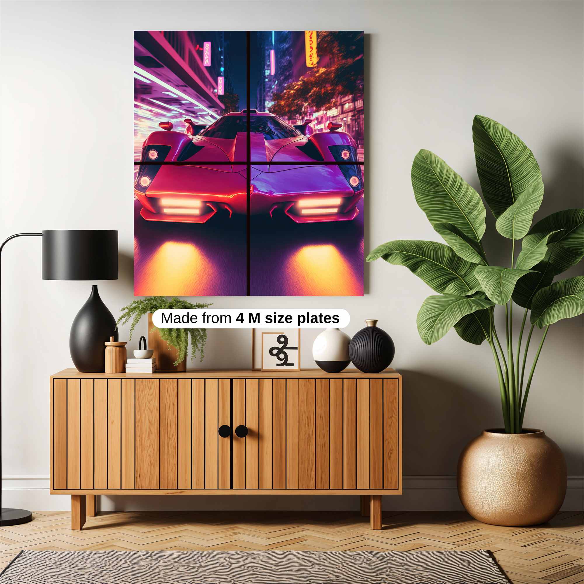 Neon Rush Safe Wall Magnetic / M
