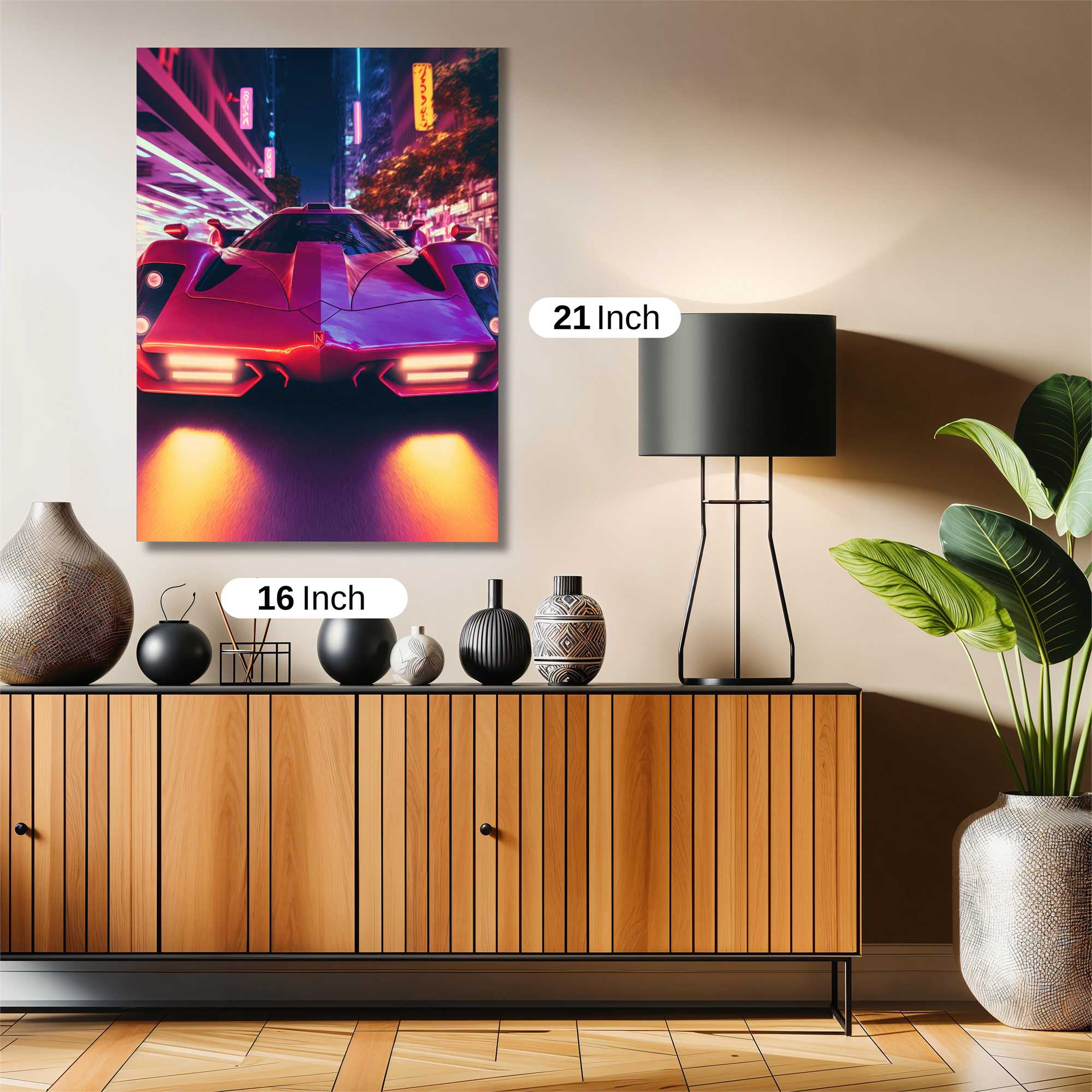 Neon Rush Safe Wall Magnetic / M