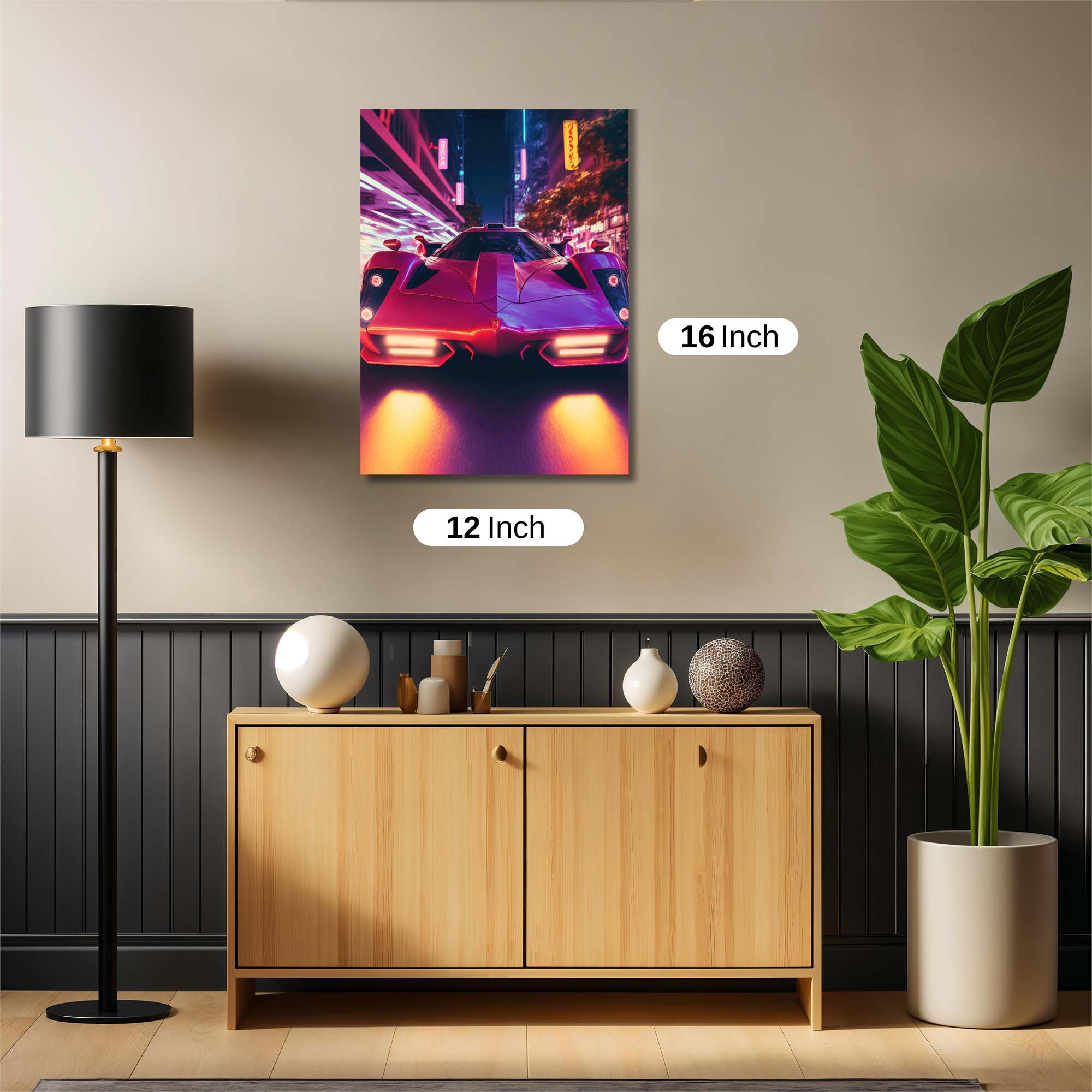Neon Rush Safe Wall Magnetic / M