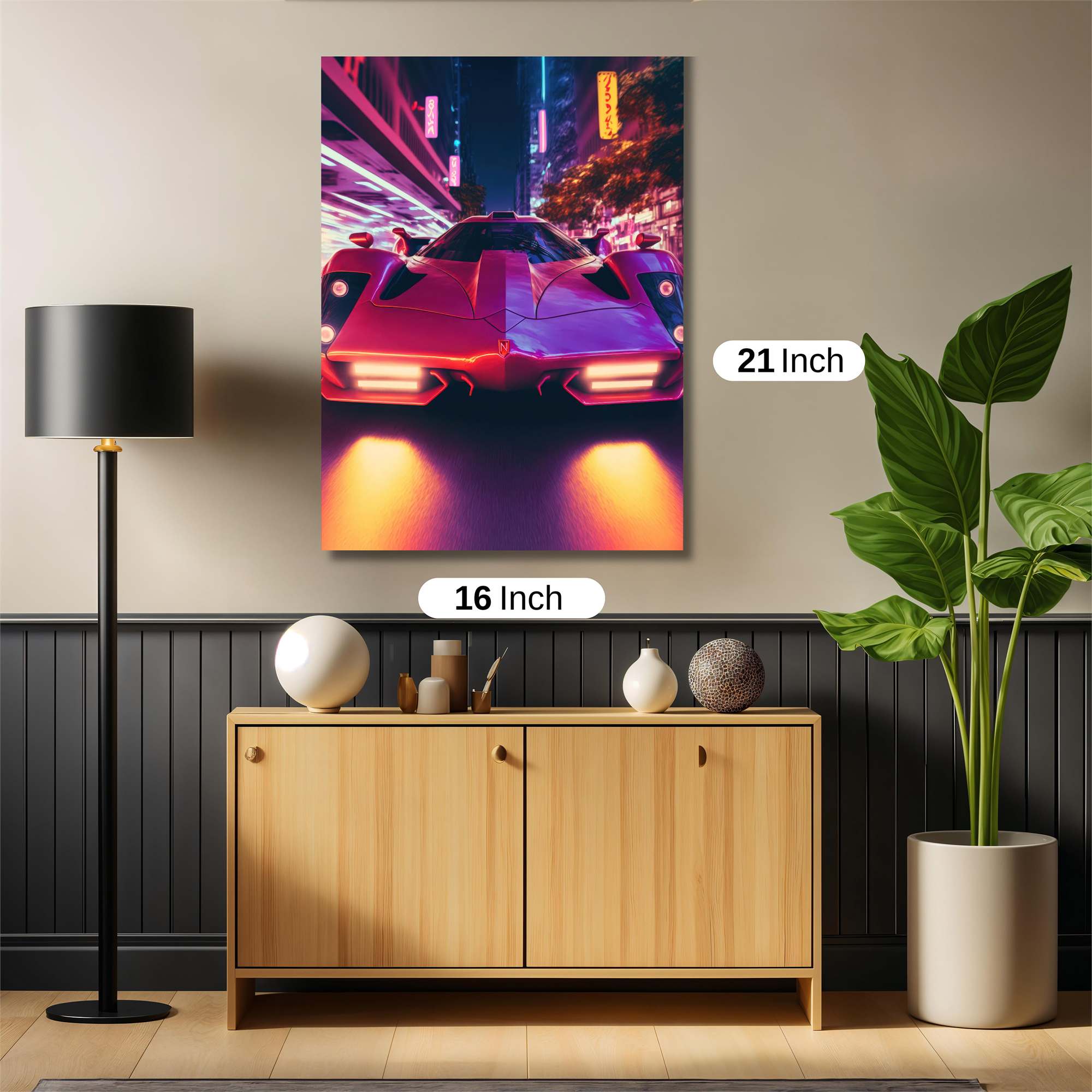 Neon Rush Safe Wall Magnetic / M