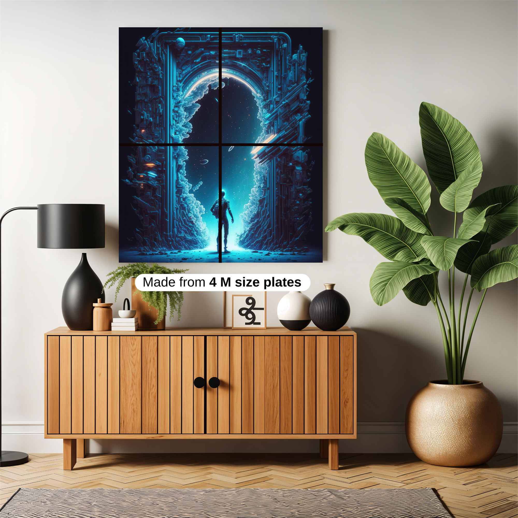 Portal Mystery Safe Wall Magnetic / M