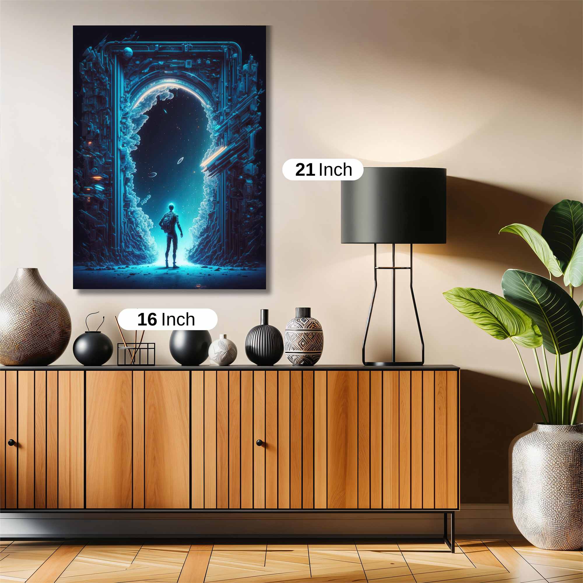Portal Mystery Safe Wall Magnetic / M
