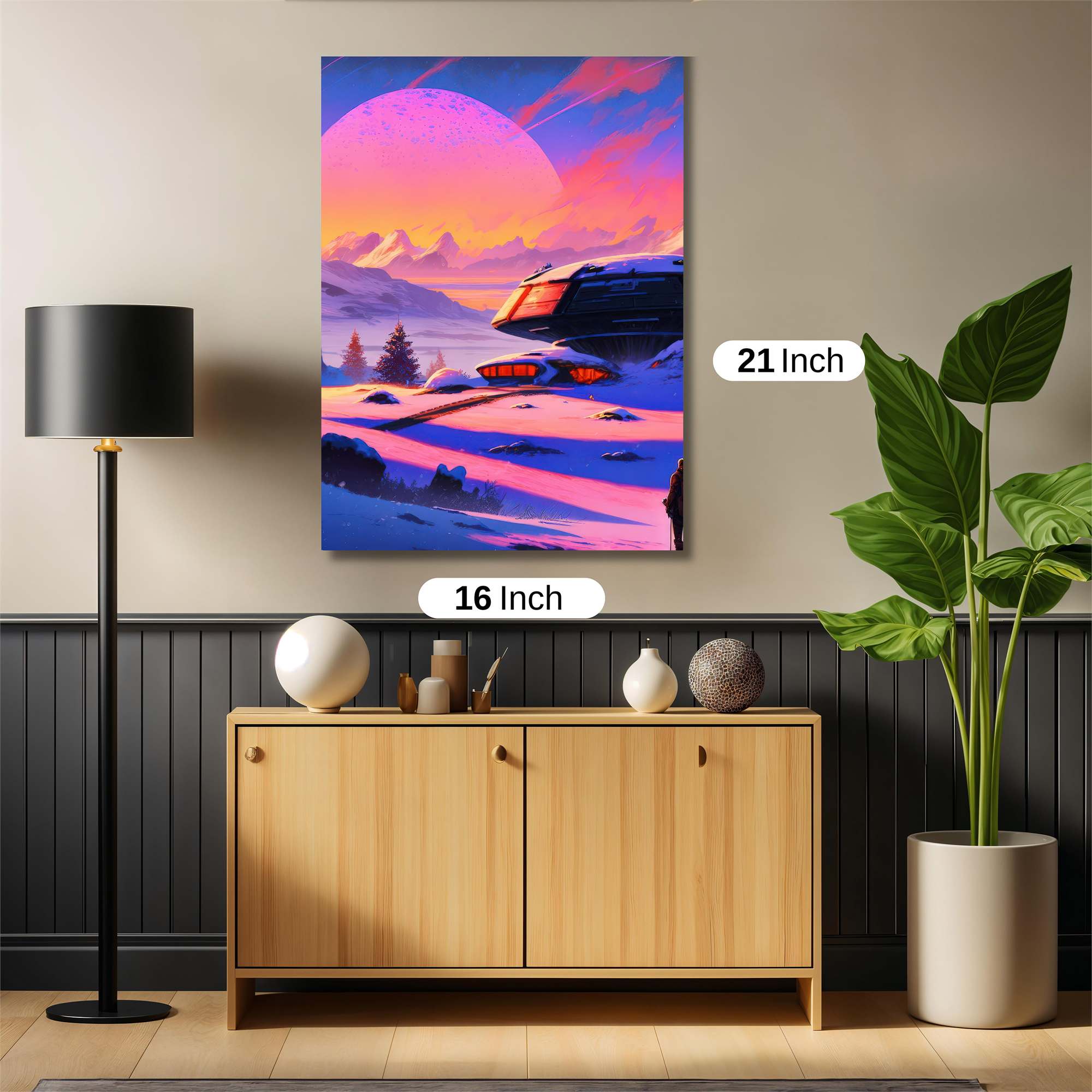 Sunset Odyssey Safe Wall Magnetic / M