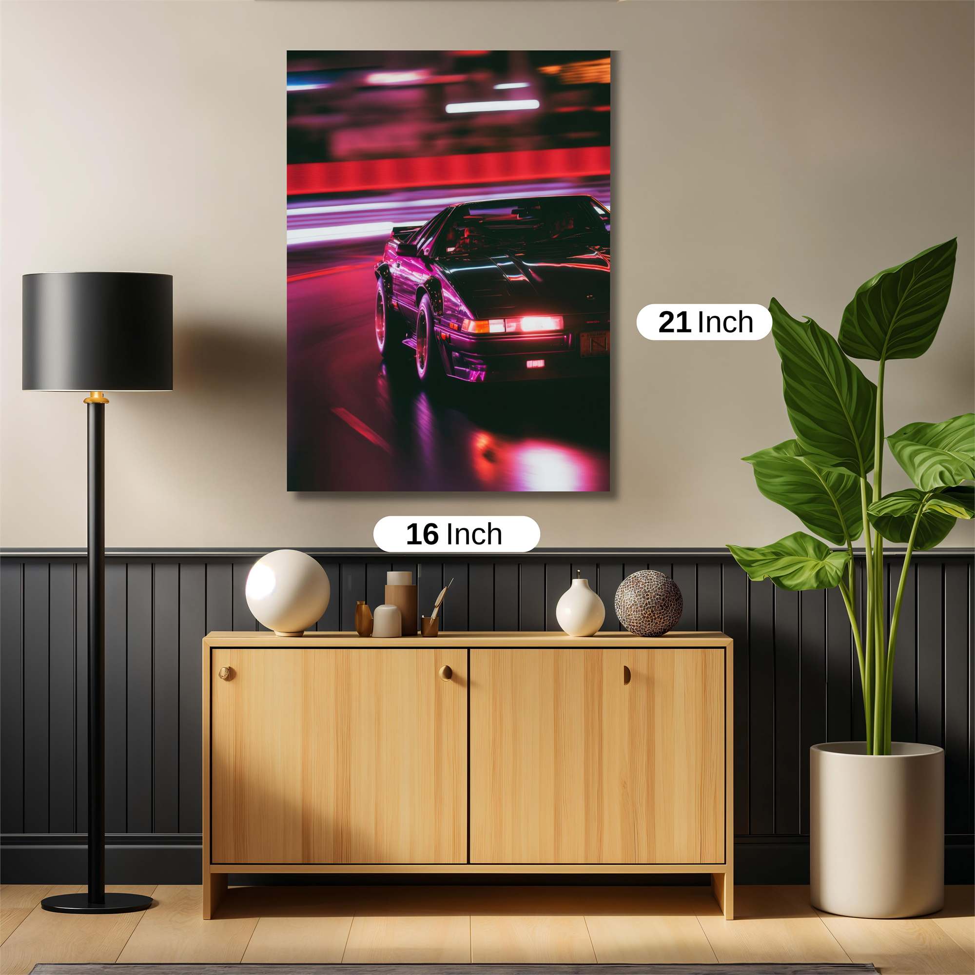 Neon Rush Safe Wall Magnetic / M