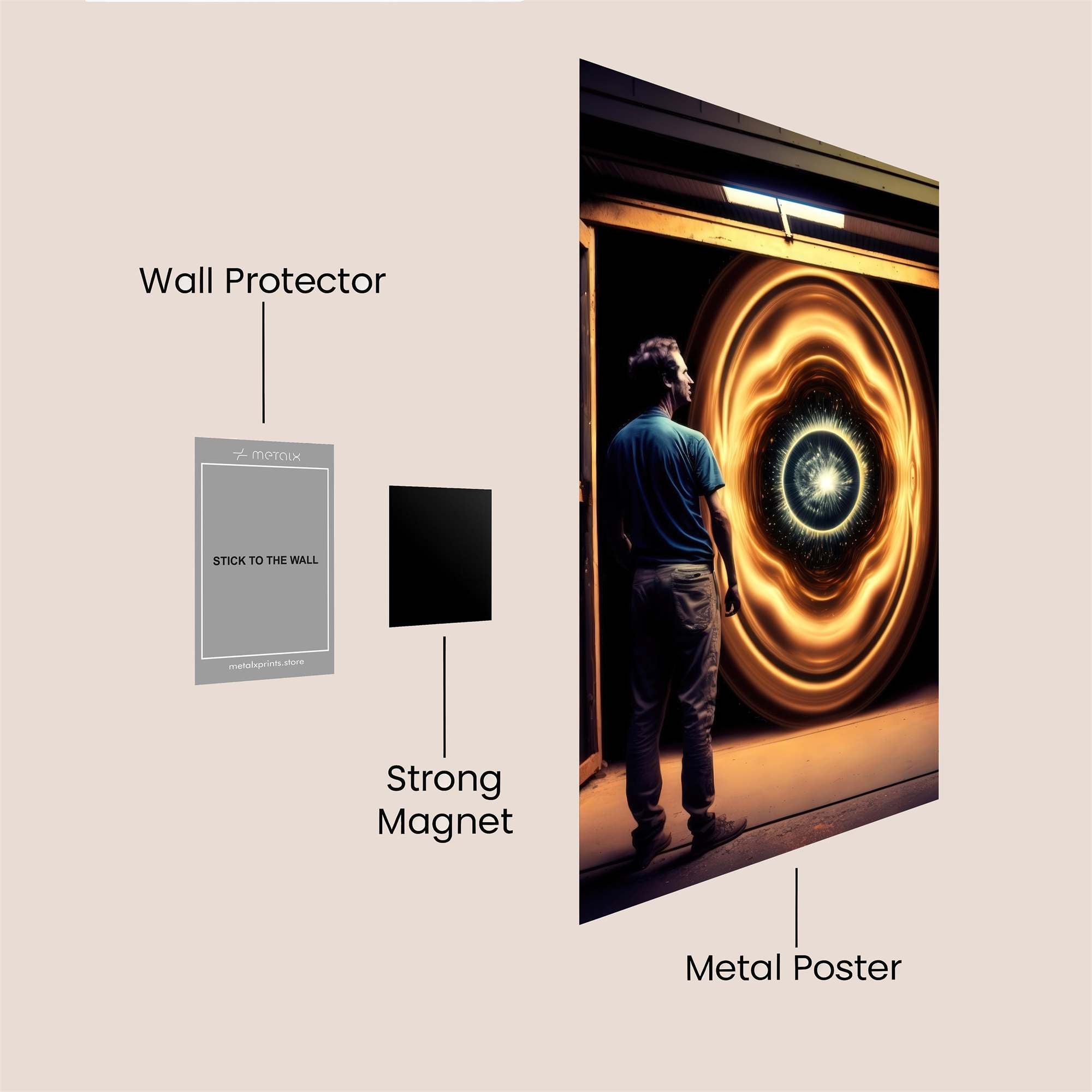 Portal Serene Safe Wall Magnetic / M