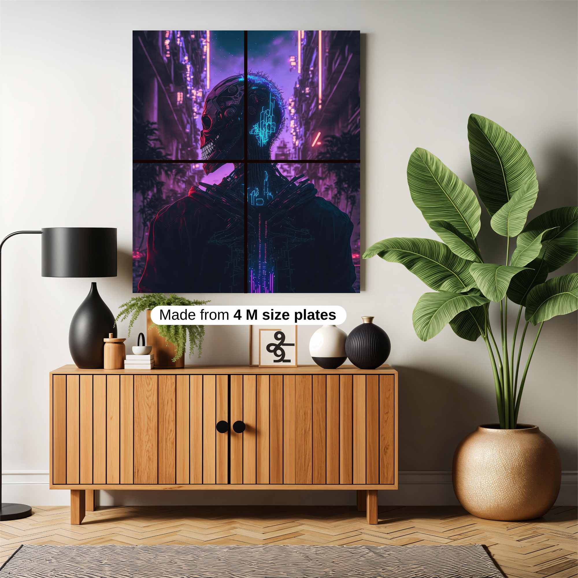 Neon Rebel Safe Wall Magnetic / M