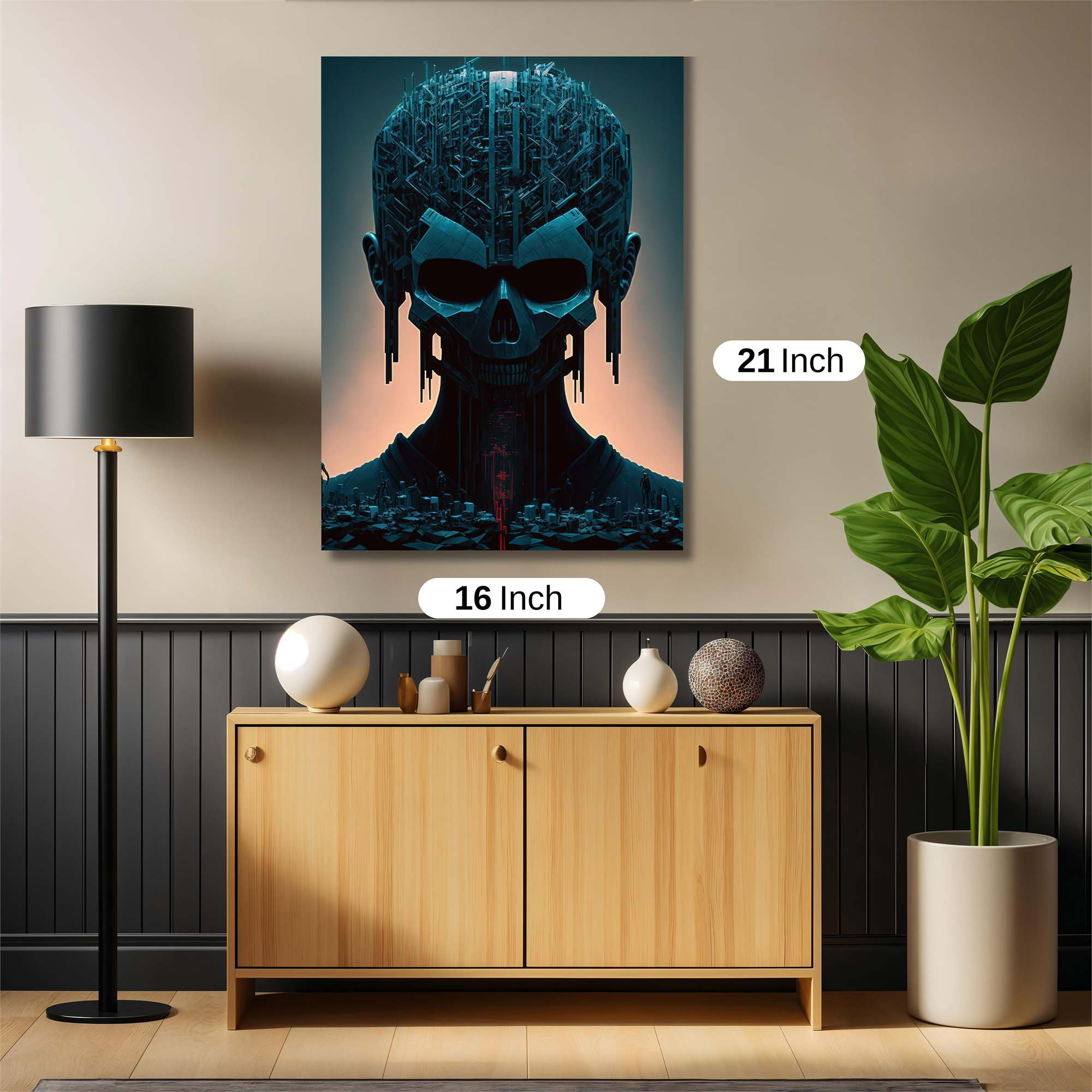 Cyber Melancholy Safe Wall Magnetic / M