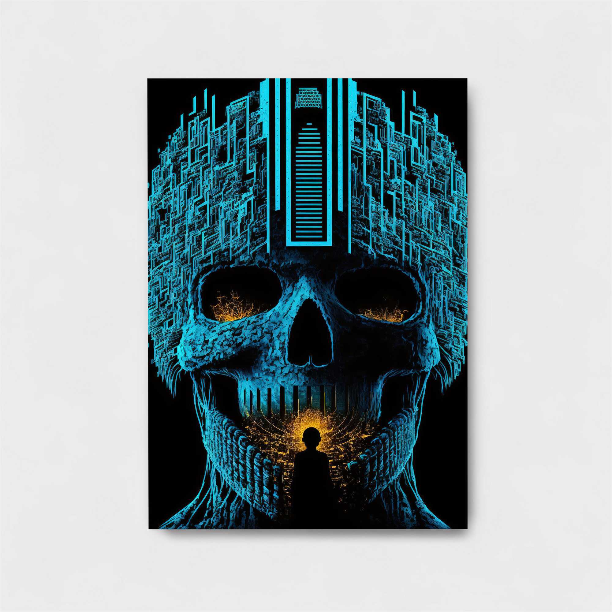 Skull Odyssey Safe Wall Magnetic / M