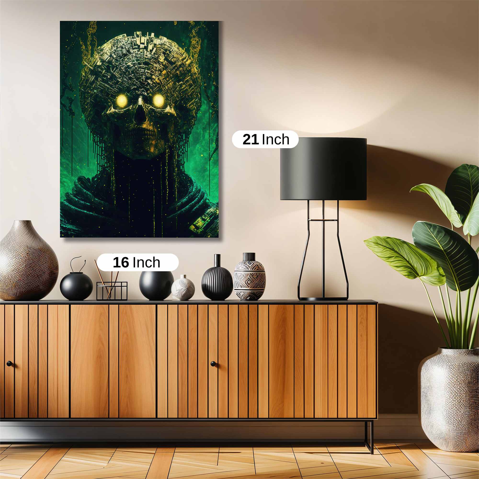 Skull Enigma Safe Wall Magnetic / M