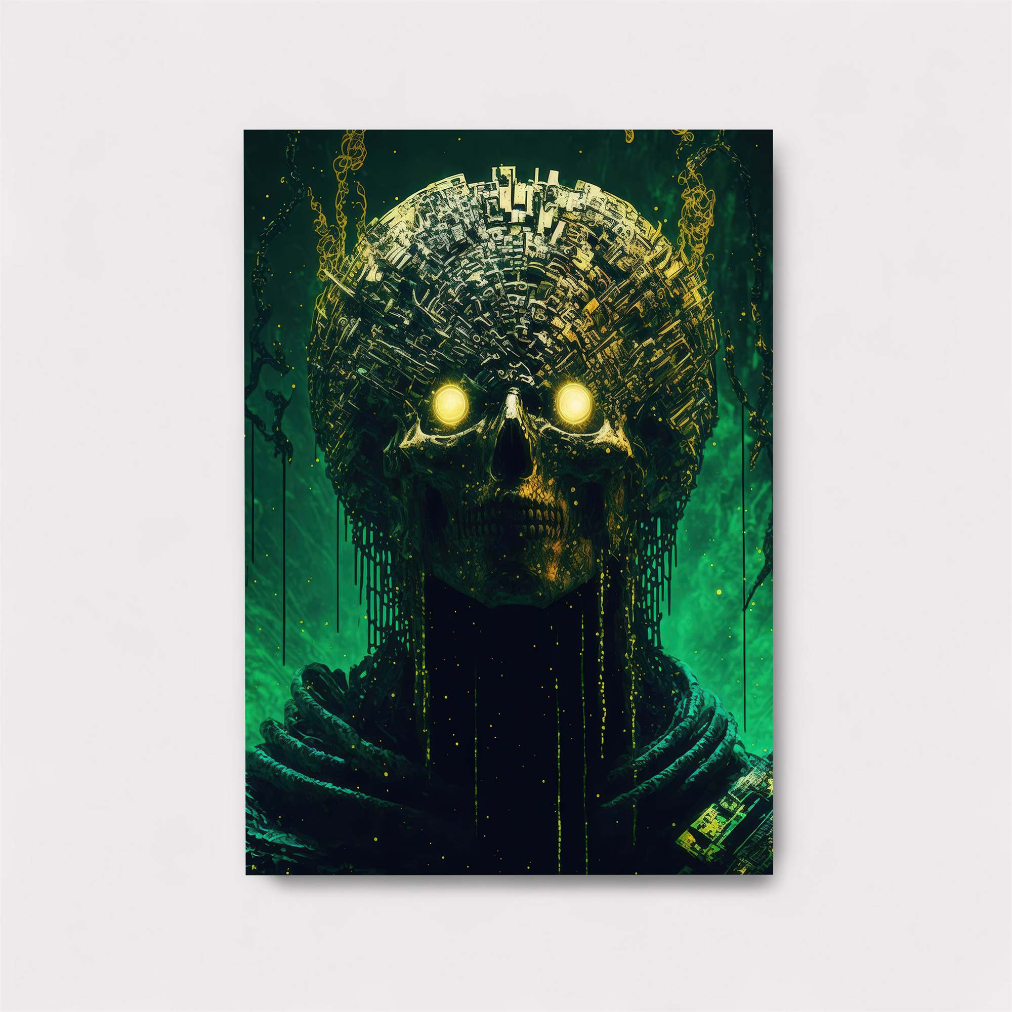 Skull Enigma Safe Wall Magnetic / M