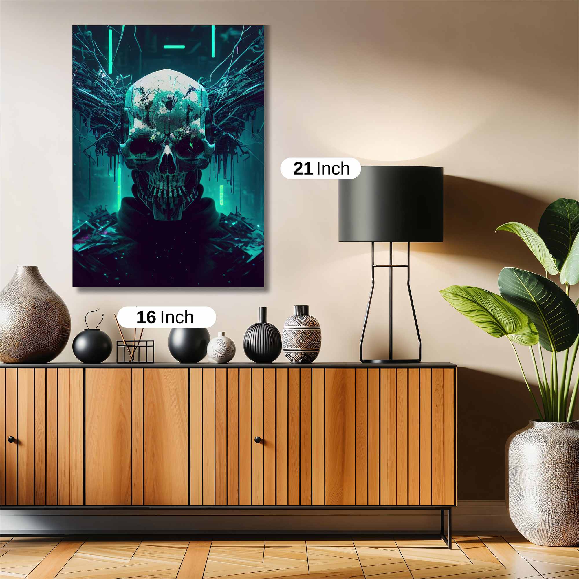 Skull Whisper Safe Wall Magnetic / M