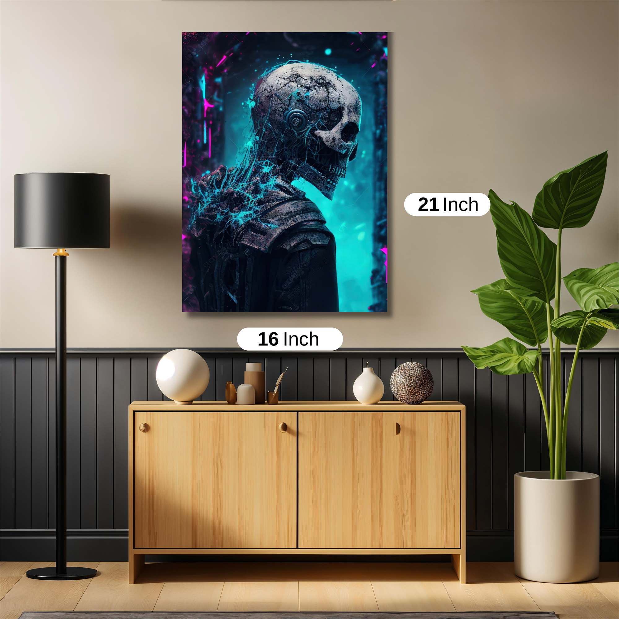 Cybernetic Gloom Safe Wall Magnetic / M