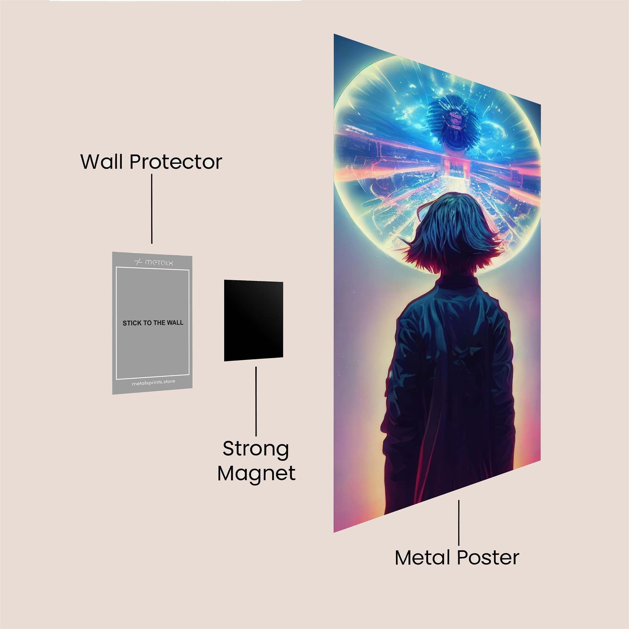 Portal Radiance Safe Wall Magnetic / M