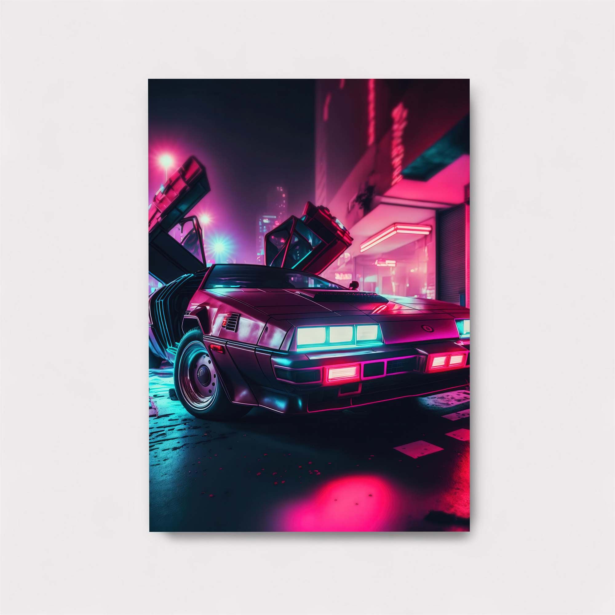 Delorean Dusk Safe Wall Magnetic / M