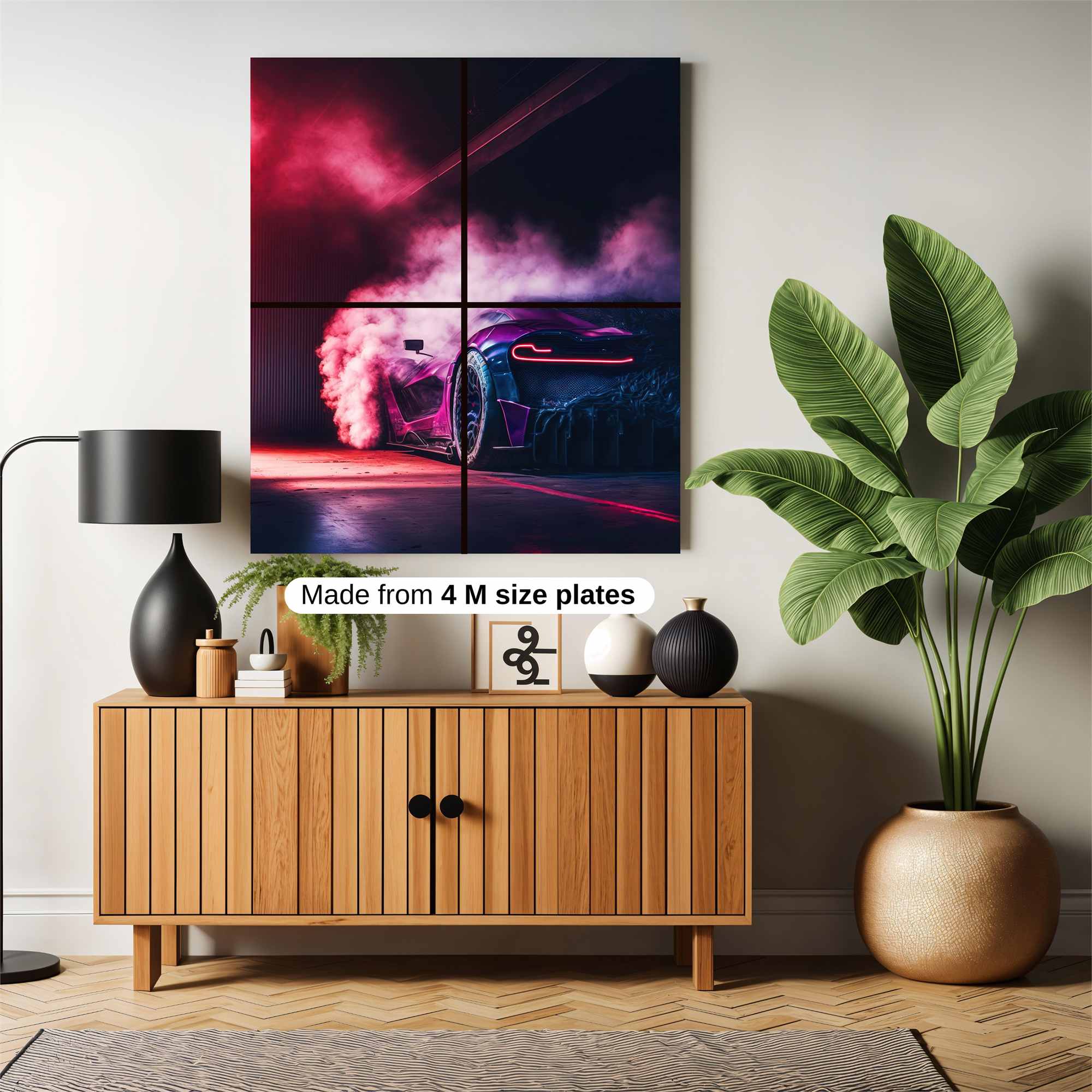 SmokeRush Safe Wall Magnetic / M