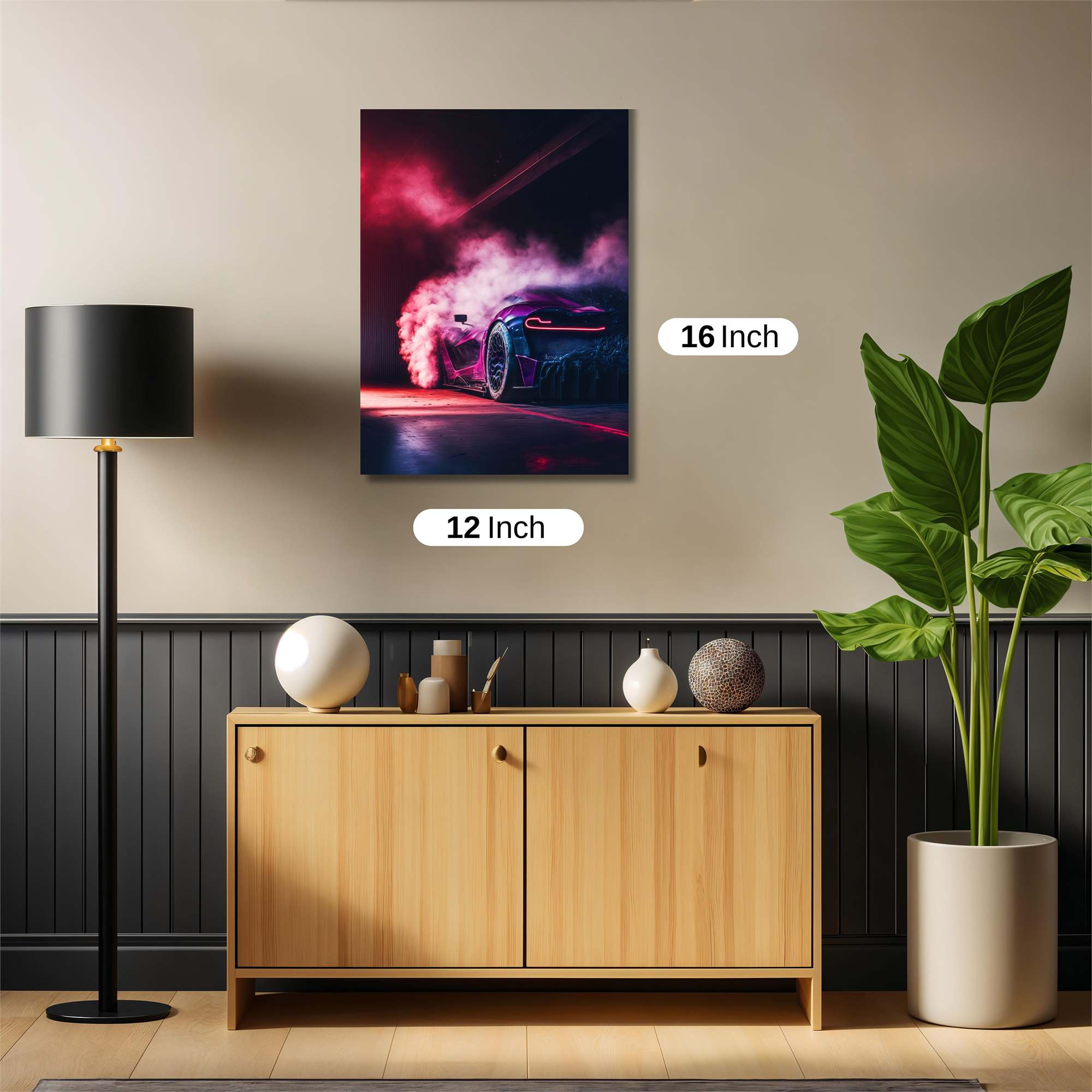 SmokeRush Safe Wall Magnetic / M
