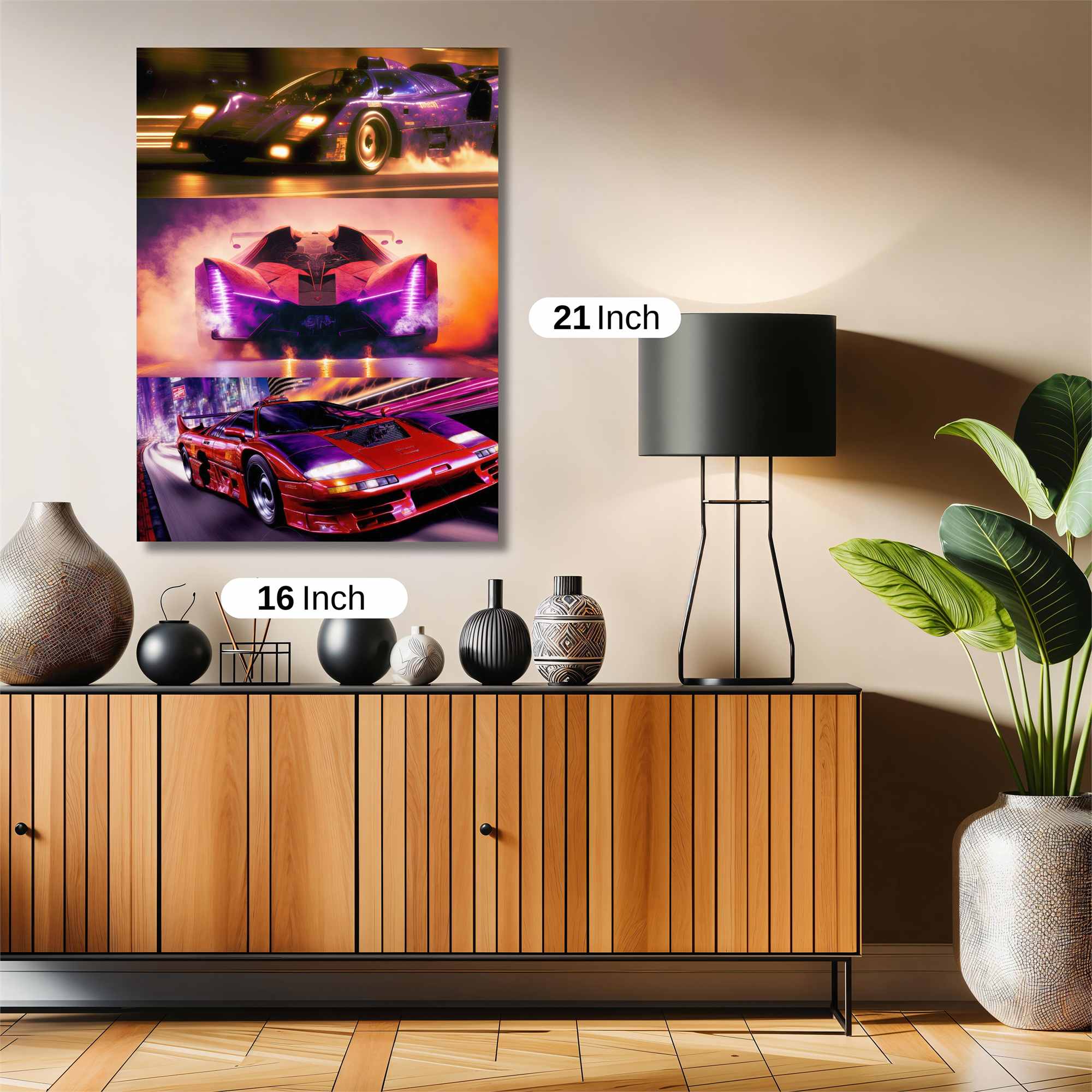 Cyberpunk Velocity Safe Wall Magnetic / M