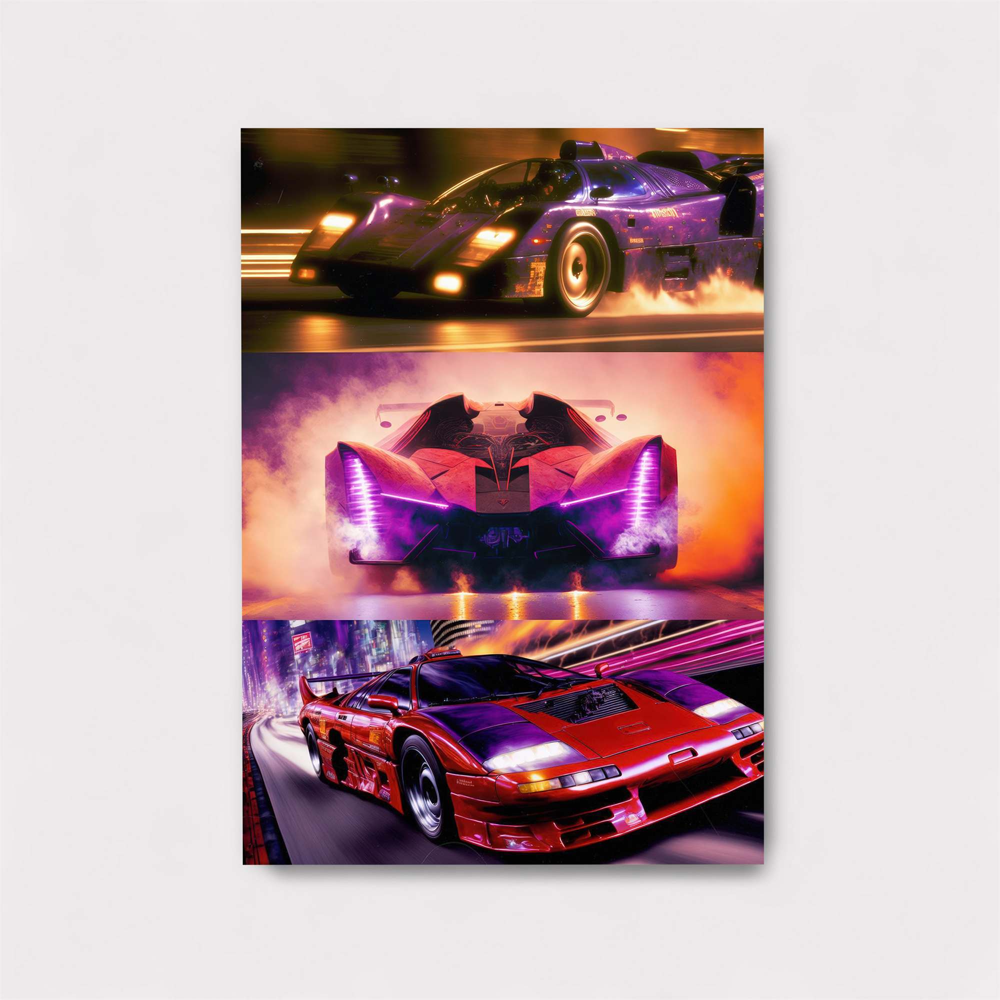 Cyberpunk Velocity Safe Wall Magnetic / M