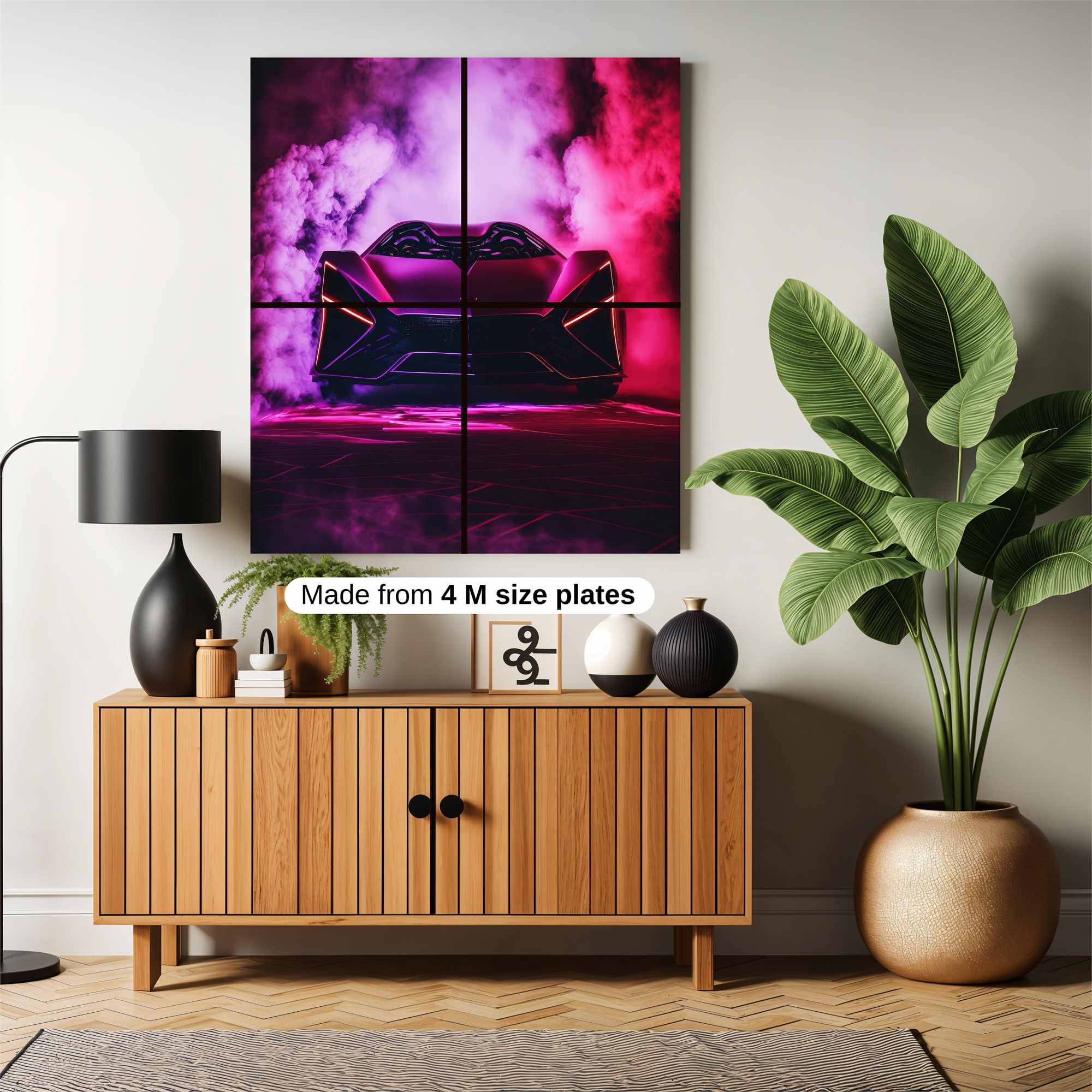 Neon Fury Safe Wall Magnetic / M